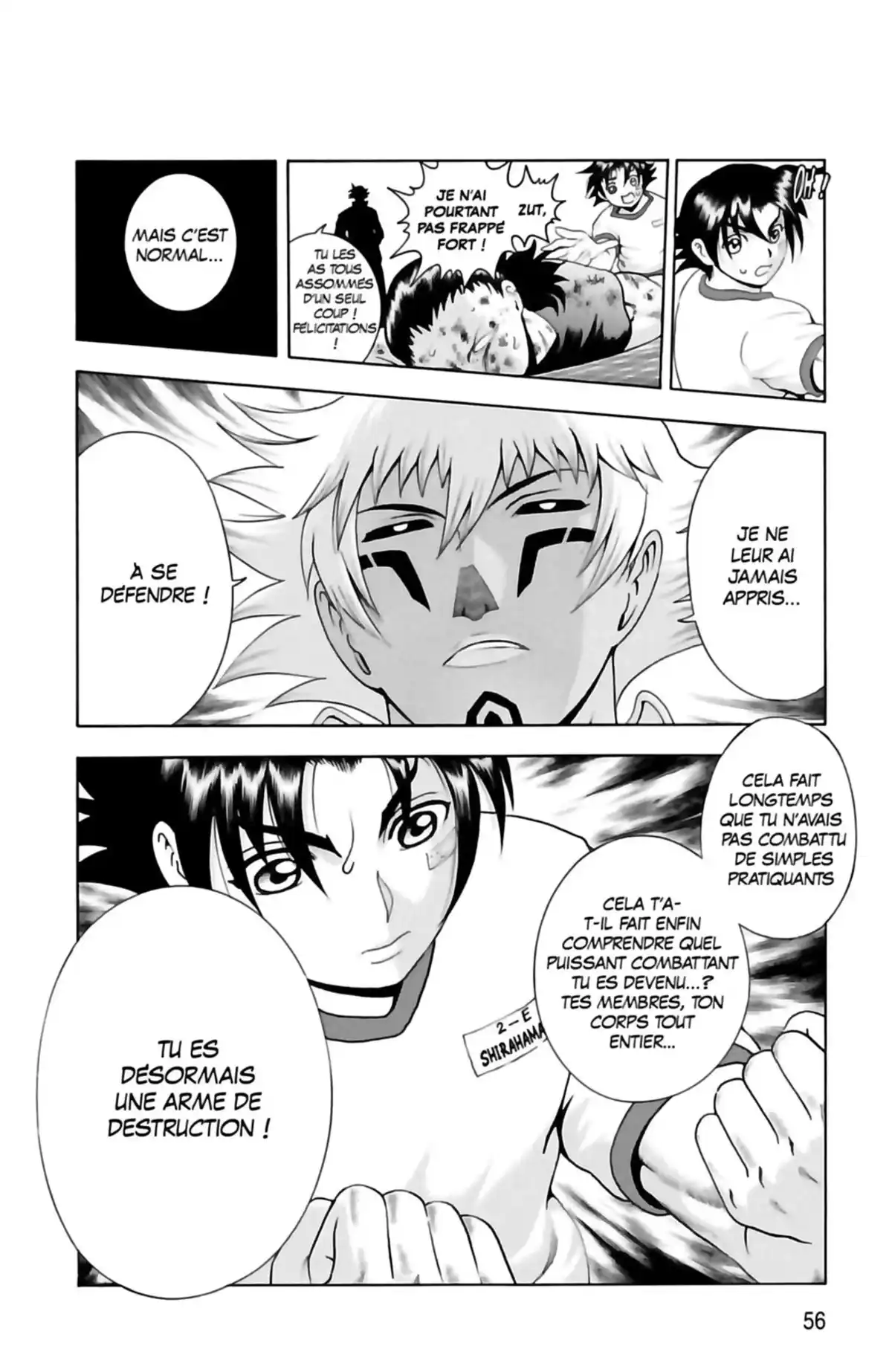 Kenichi – Saison 2 : Les disciples de l’ombre Volume 2 page 56
