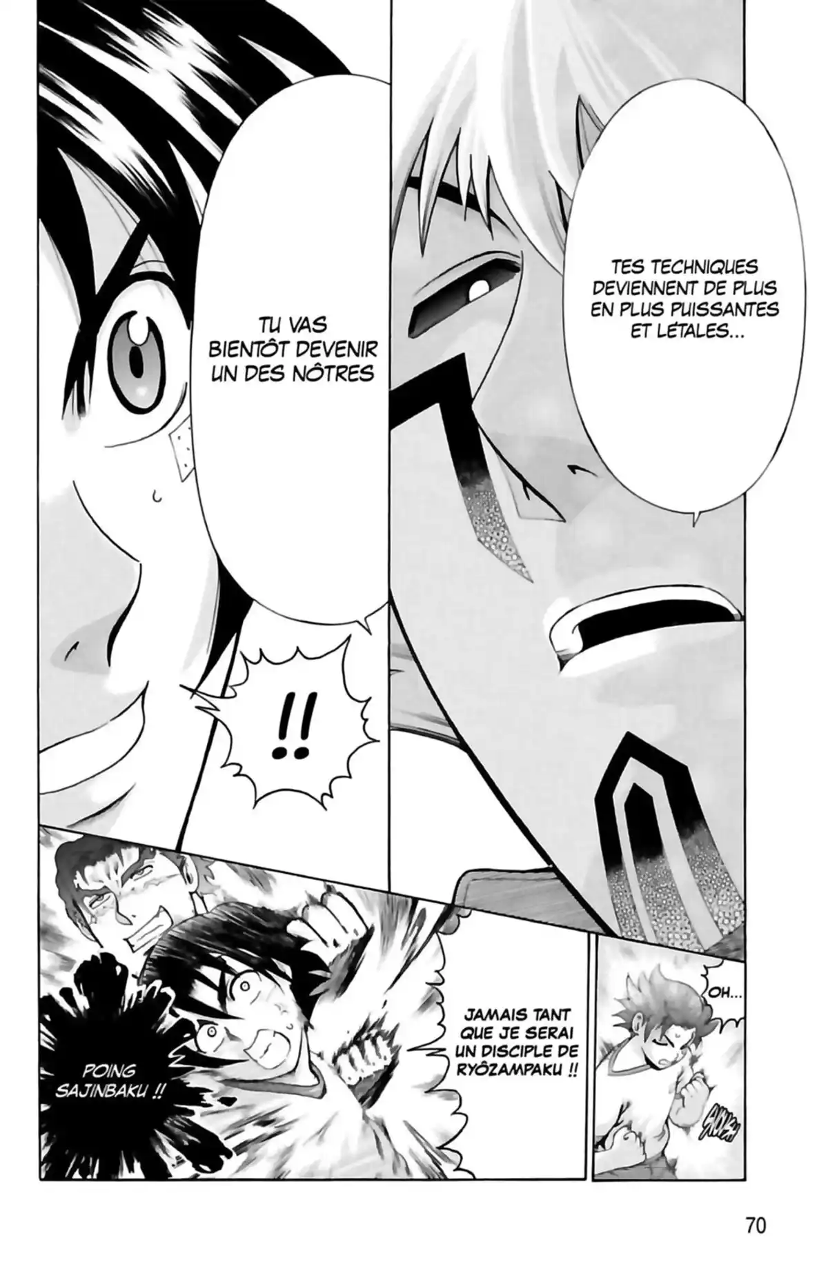 Kenichi – Saison 2 : Les disciples de l’ombre Volume 2 page 70