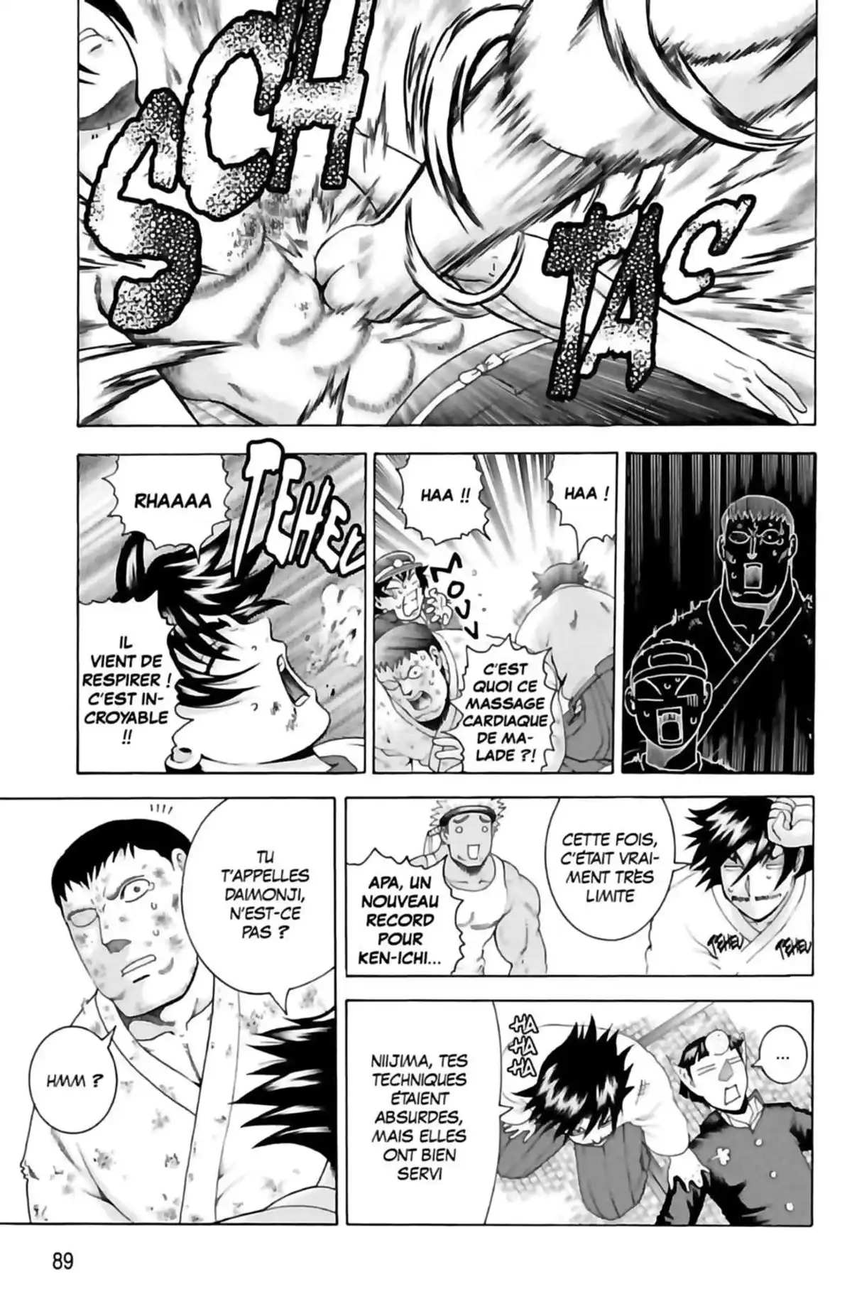 Kenichi – Saison 2 : Les disciples de l’ombre Volume 2 page 89