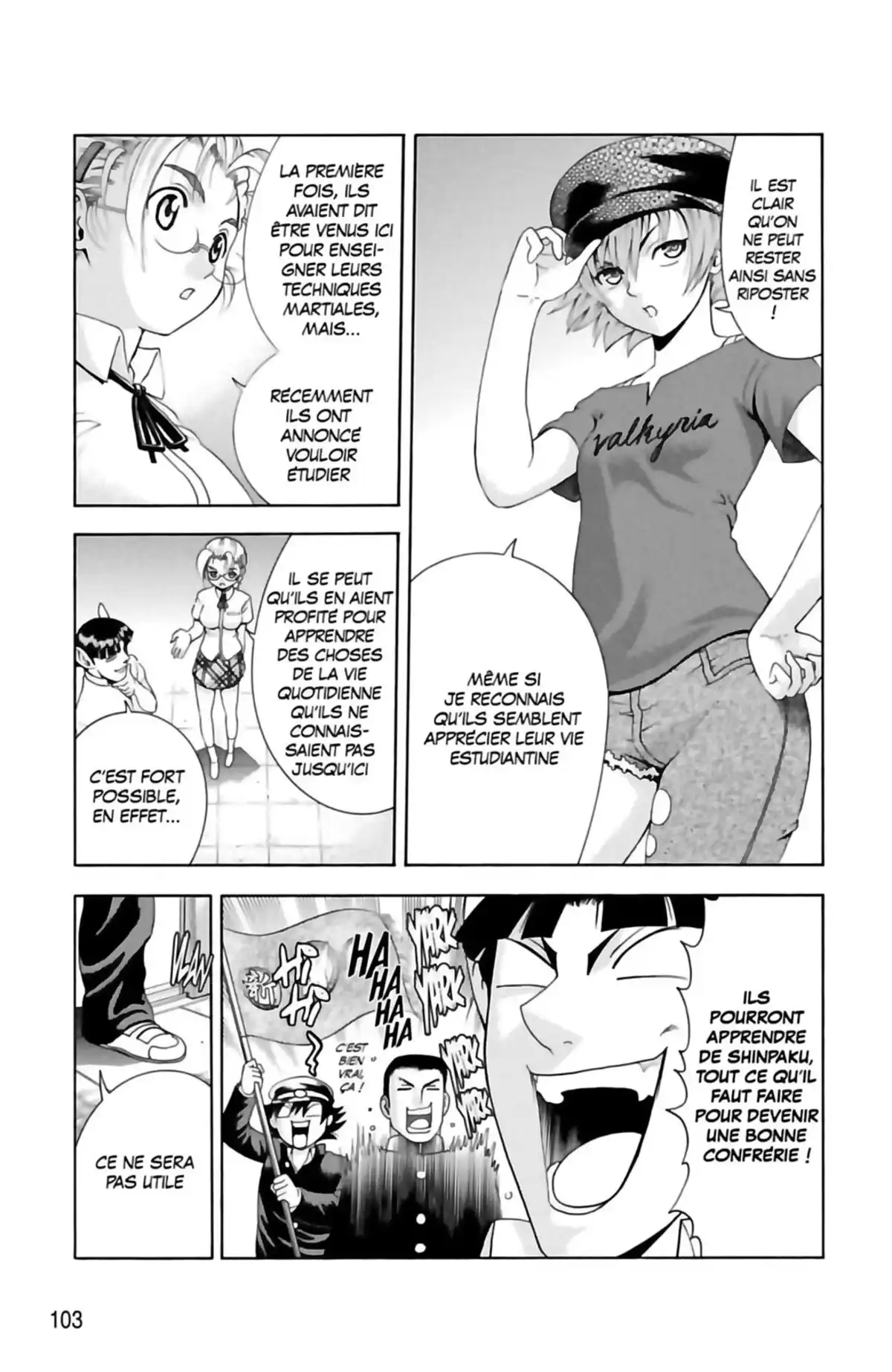Kenichi – Saison 2 : Les disciples de l’ombre Volume 3 page 103