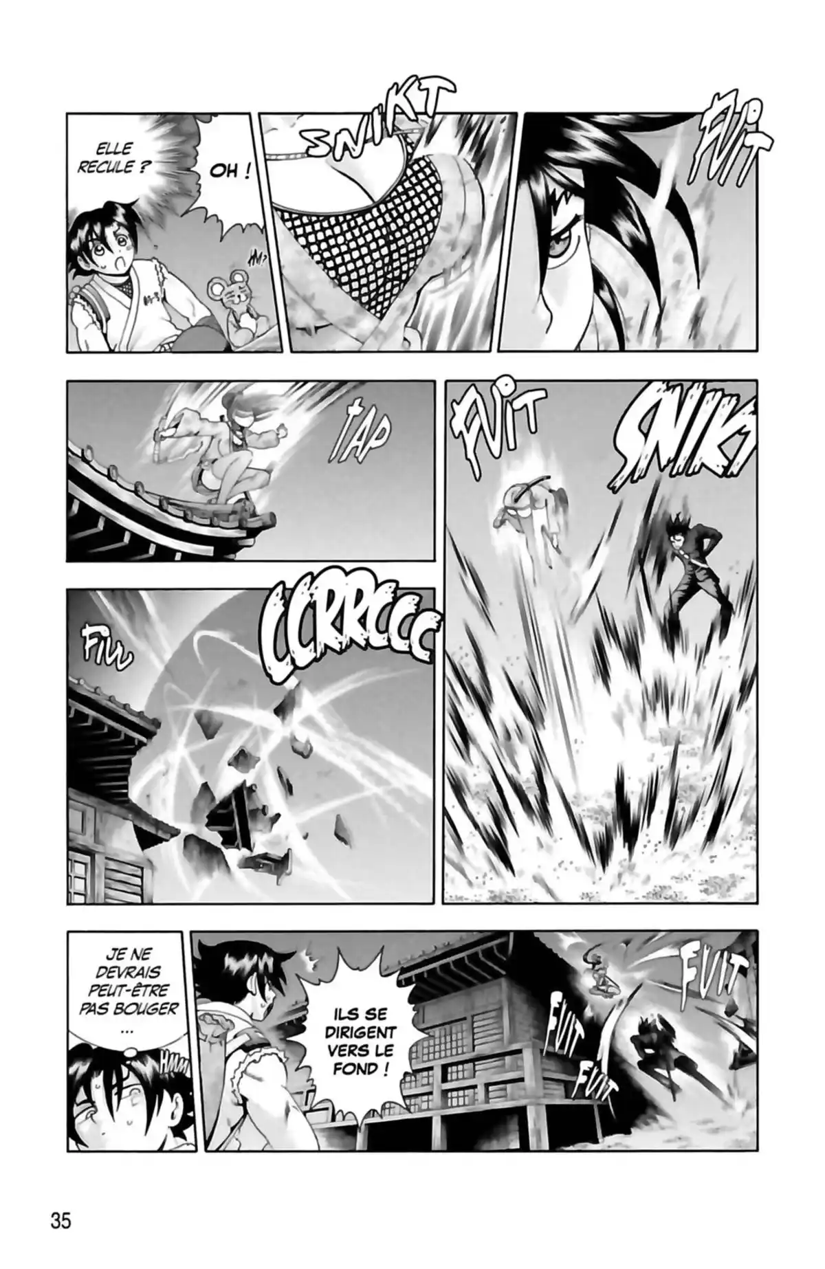 Kenichi – Saison 2 : Les disciples de l’ombre Volume 3 page 35