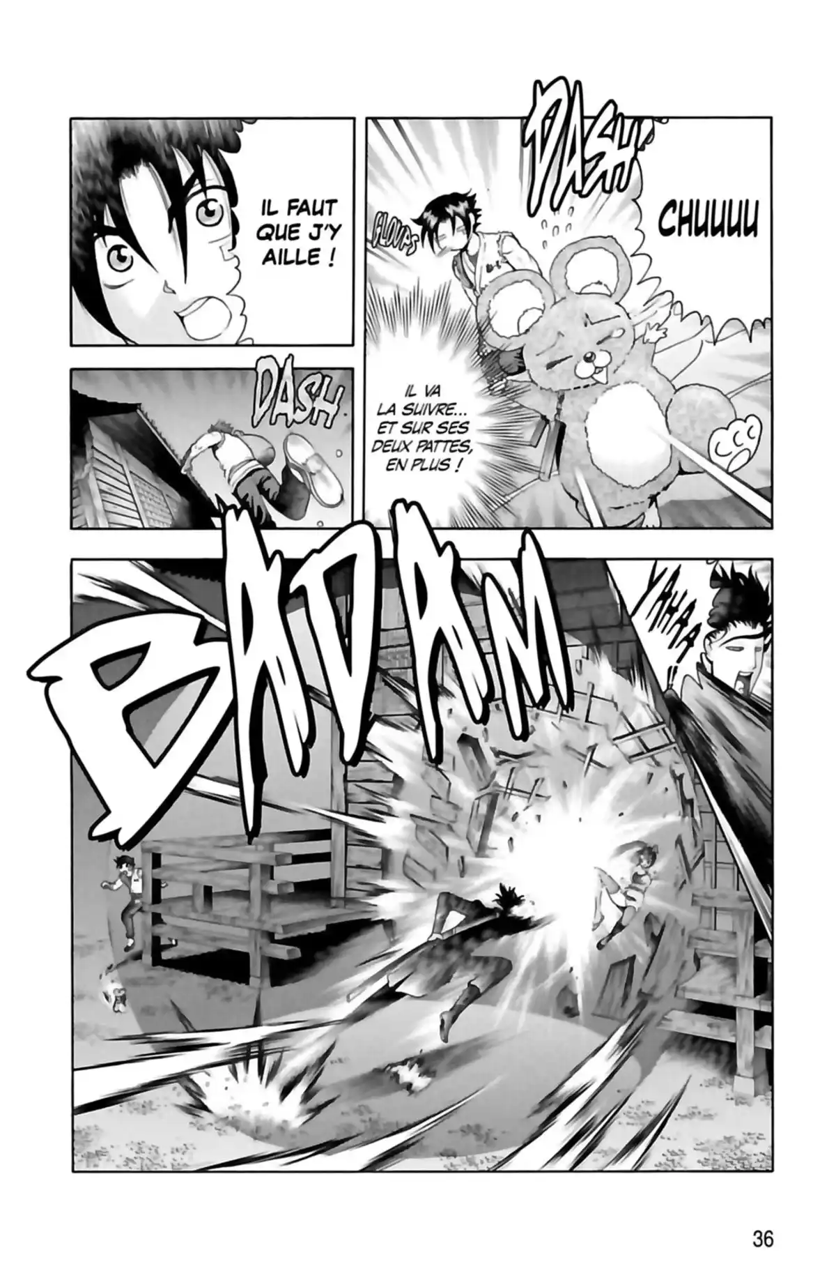 Kenichi – Saison 2 : Les disciples de l’ombre Volume 3 page 36
