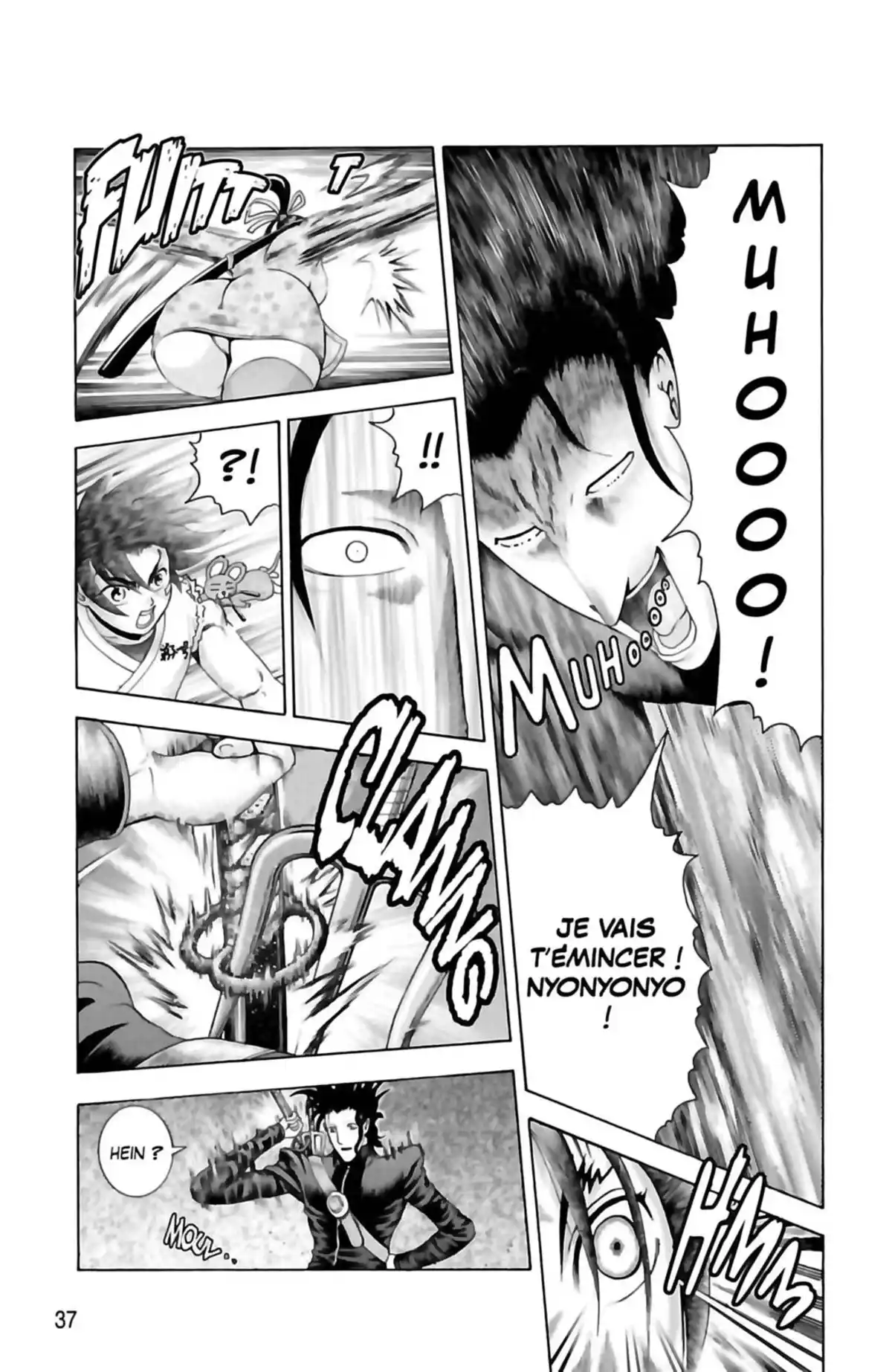 Kenichi – Saison 2 : Les disciples de l’ombre Volume 3 page 37