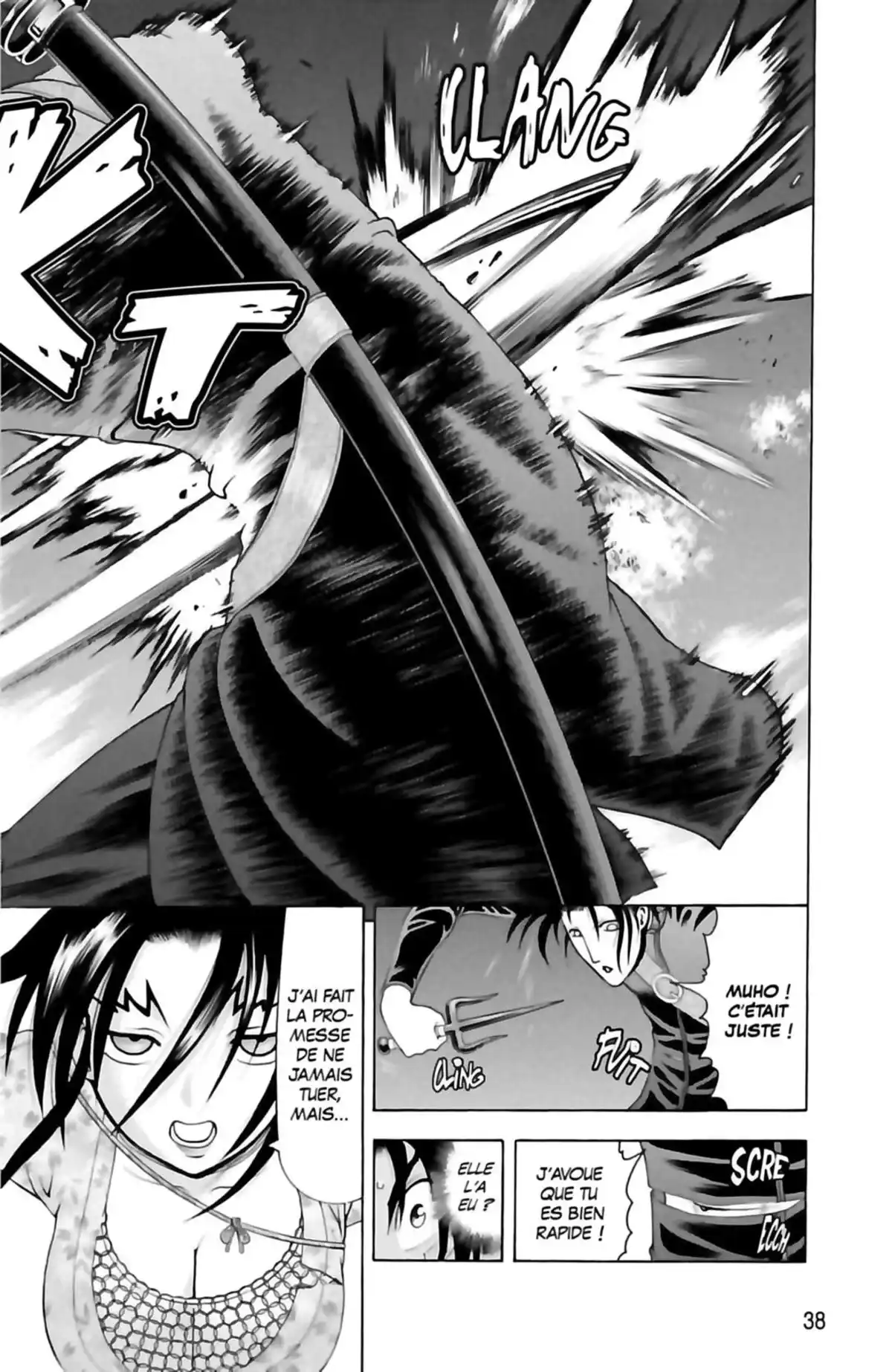 Kenichi – Saison 2 : Les disciples de l’ombre Volume 3 page 38