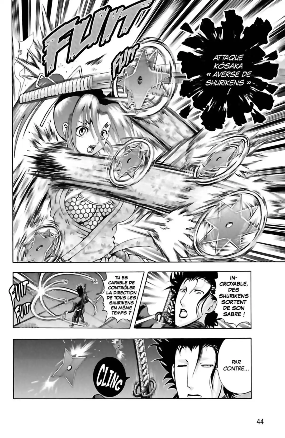 Kenichi – Saison 2 : Les disciples de l’ombre Volume 3 page 44