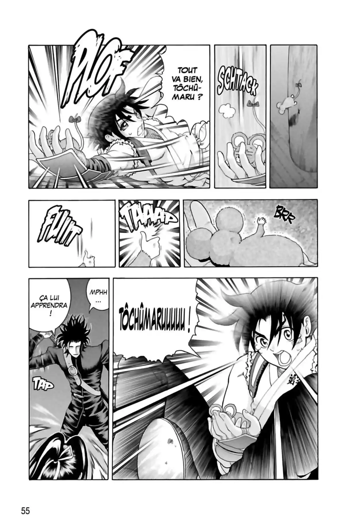 Kenichi – Saison 2 : Les disciples de l’ombre Volume 3 page 55