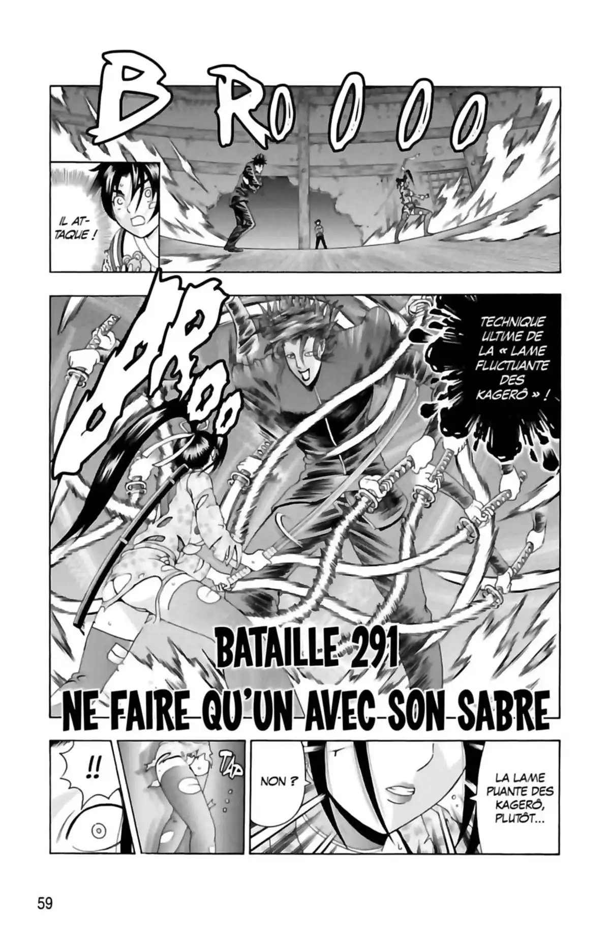 Kenichi – Saison 2 : Les disciples de l’ombre Volume 3 page 59