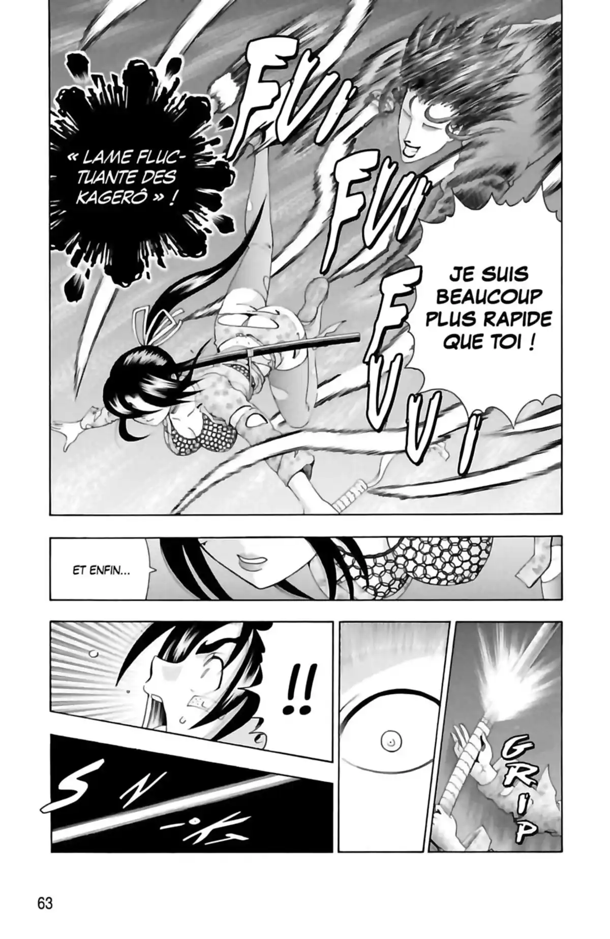 Kenichi – Saison 2 : Les disciples de l’ombre Volume 3 page 63