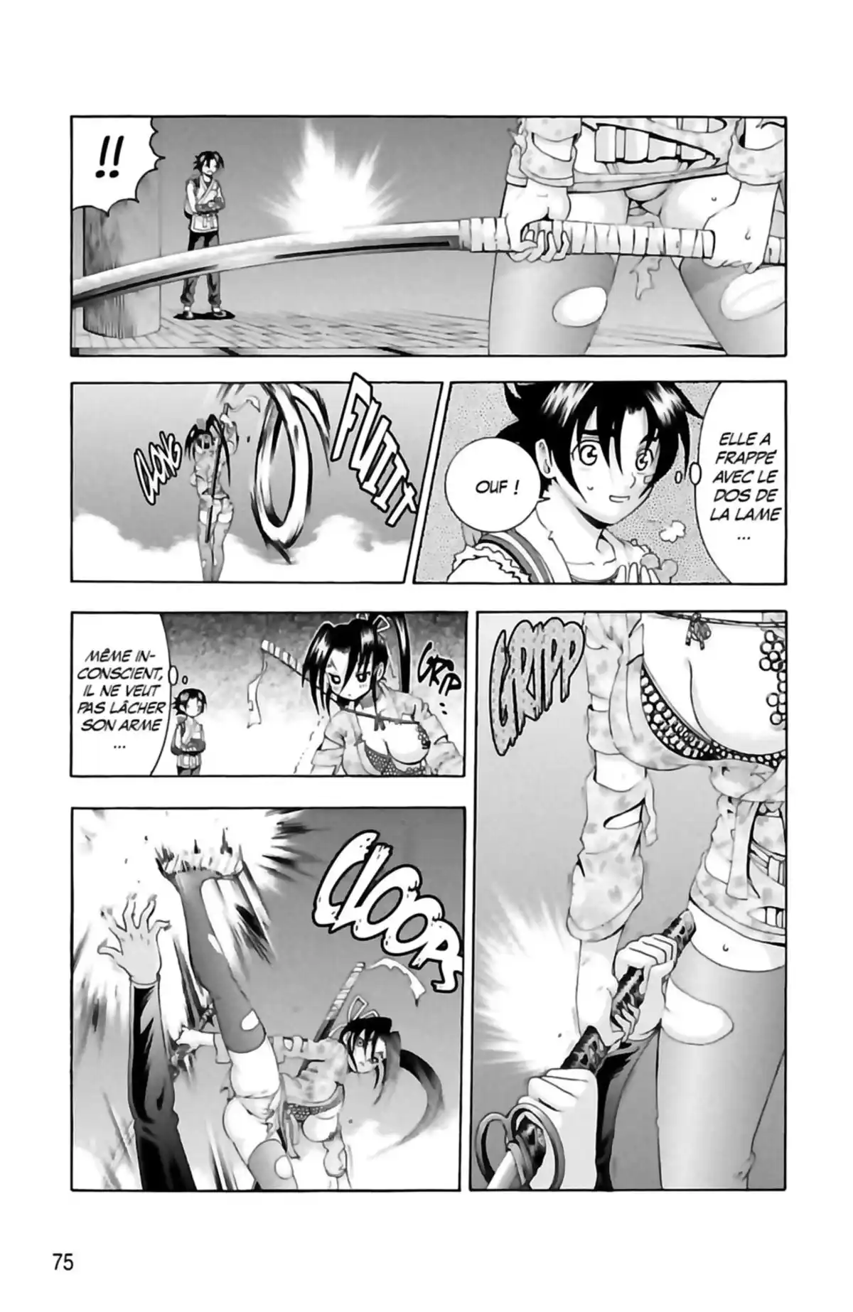 Kenichi – Saison 2 : Les disciples de l’ombre Volume 3 page 75