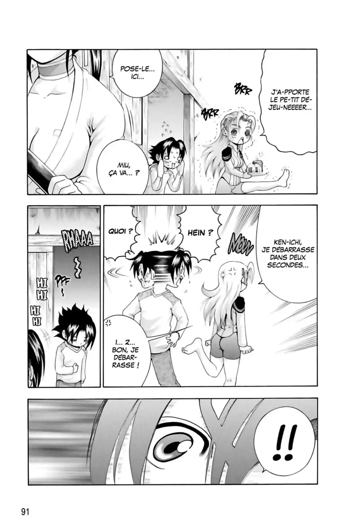 Kenichi – Saison 2 : Les disciples de l’ombre Volume 3 page 91
