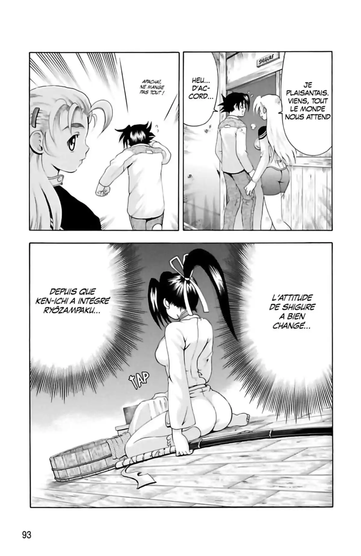 Kenichi – Saison 2 : Les disciples de l’ombre Volume 3 page 93