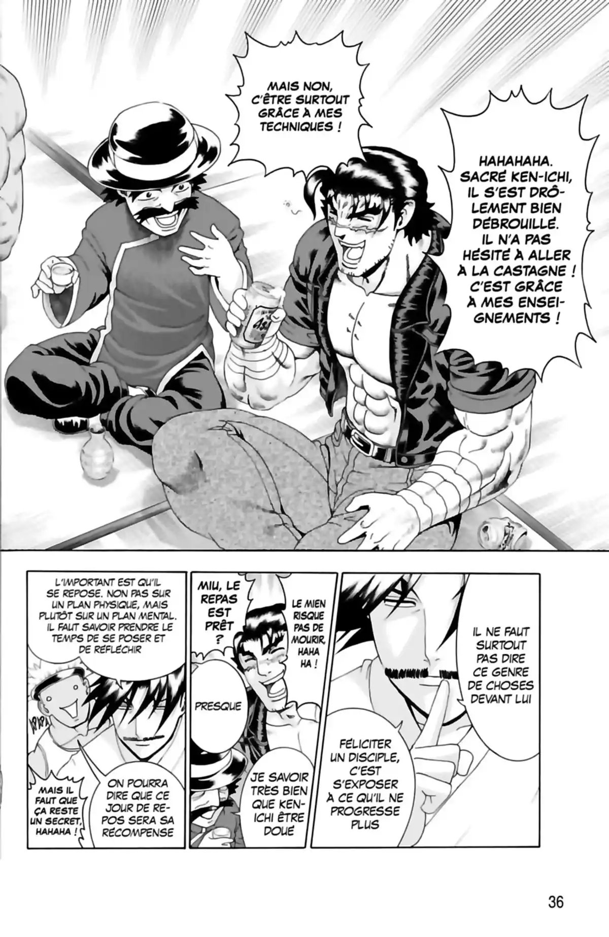 Kenichi – Saison 2 : Les disciples de l’ombre Volume 12 page 38