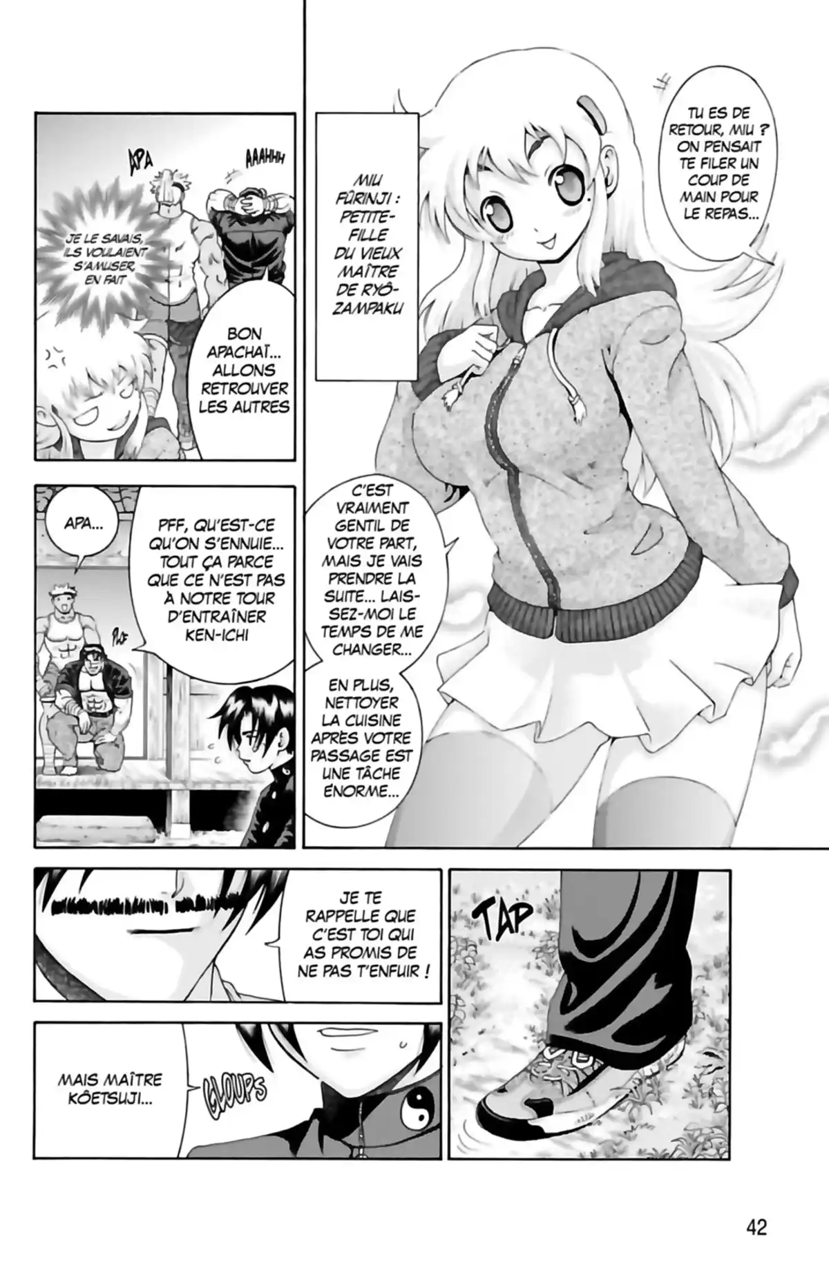 Kenichi – Saison 2 : Les disciples de l’ombre Volume 12 page 44