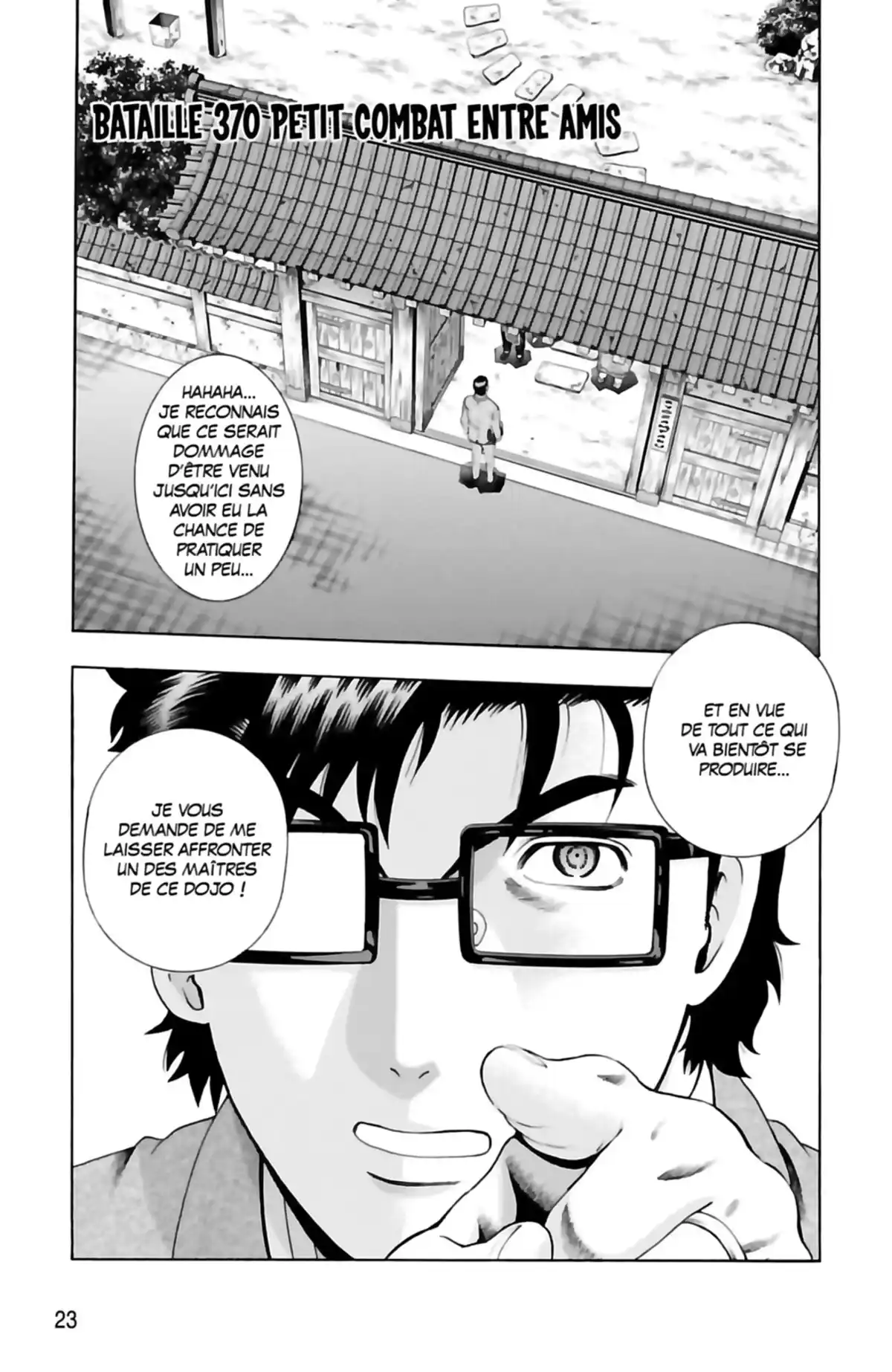 Kenichi – Saison 2 : Les disciples de l’ombre Volume 11 page 23