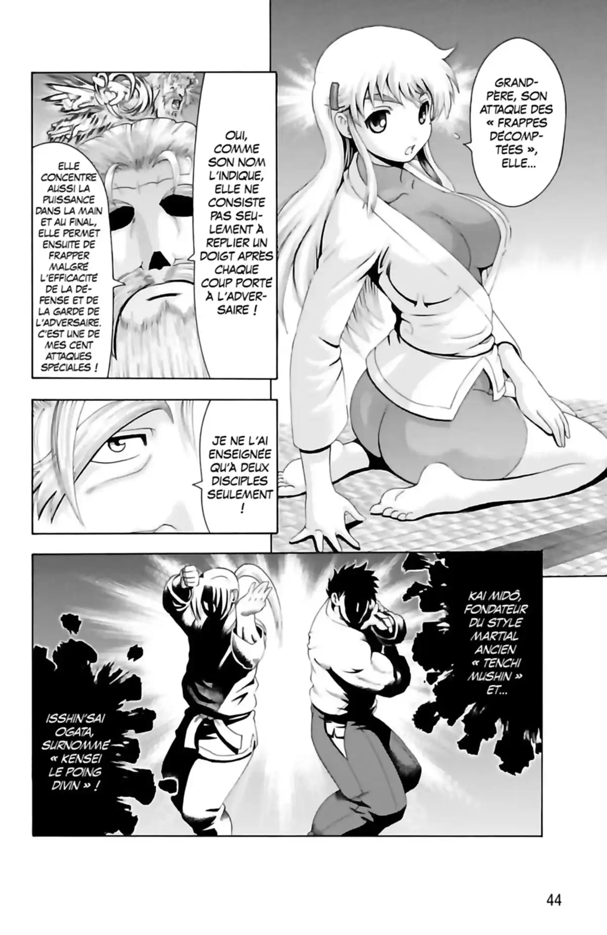 Kenichi – Saison 2 : Les disciples de l’ombre Volume 11 page 44