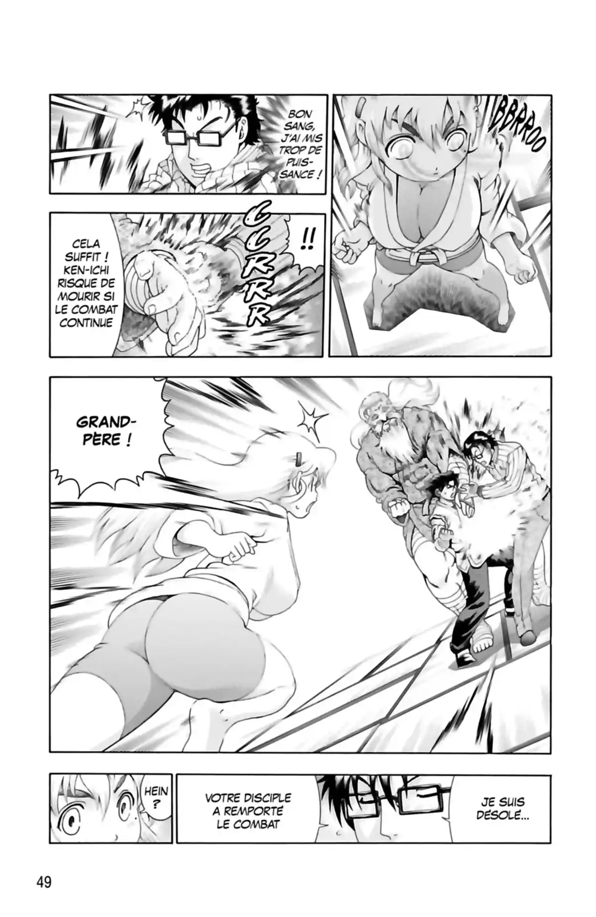 Kenichi – Saison 2 : Les disciples de l’ombre Volume 11 page 49