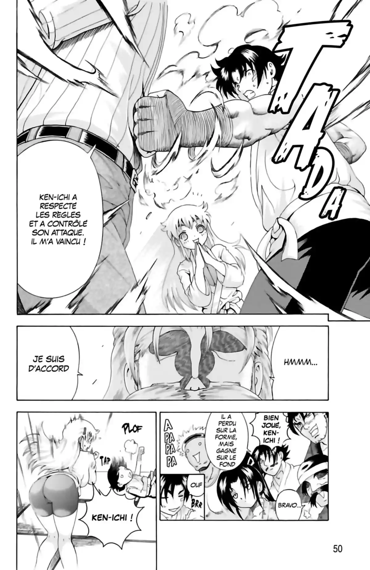 Kenichi – Saison 2 : Les disciples de l’ombre Volume 11 page 50