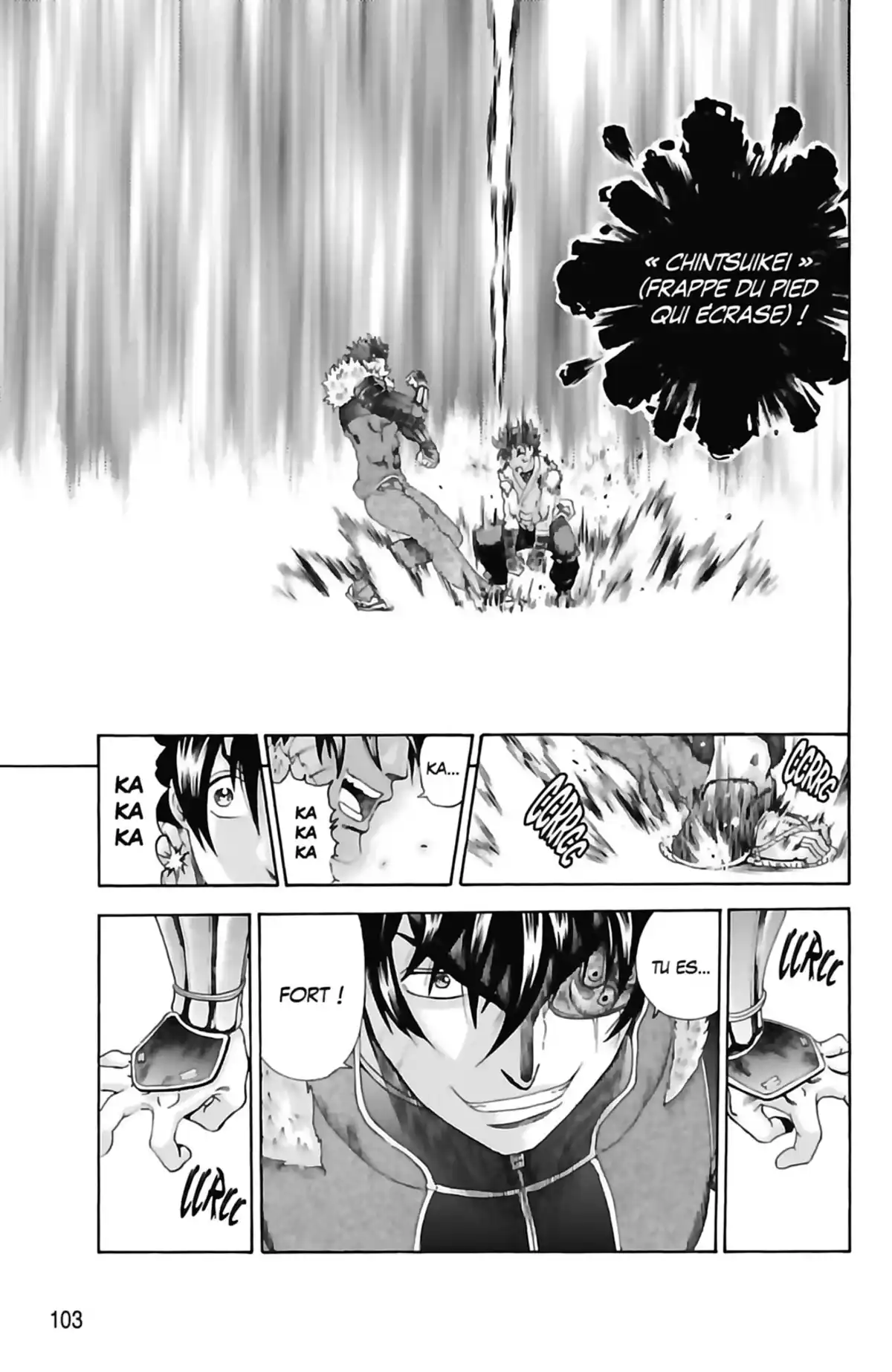 Kenichi – Saison 2 : Les disciples de l’ombre Volume 23 page 105