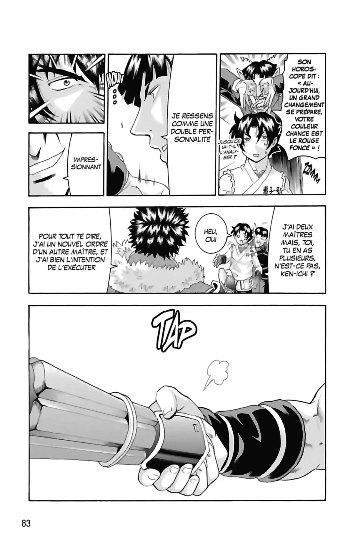 Kenichi – Saison 2 : Les disciples de l’ombre Volume 23 page 85