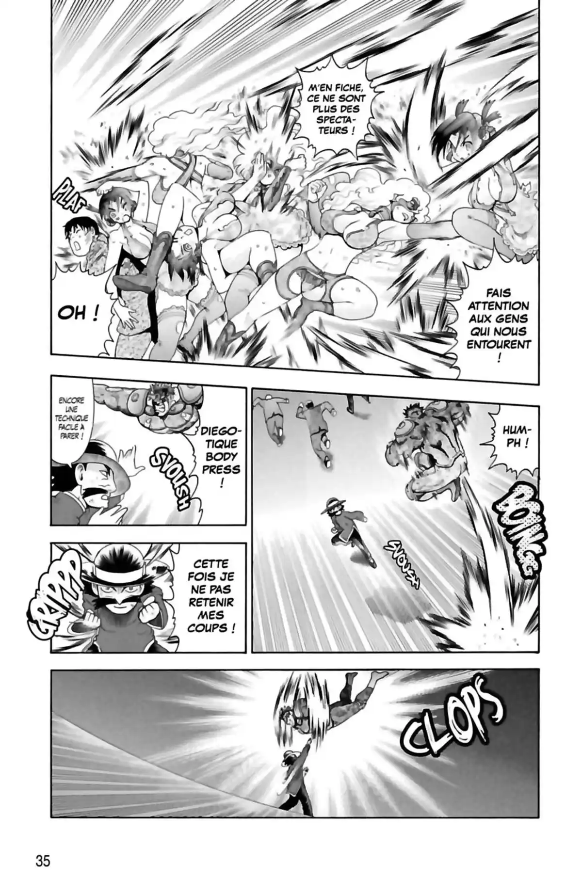 Kenichi – Saison 2 : Les disciples de l’ombre Volume 7 page 35