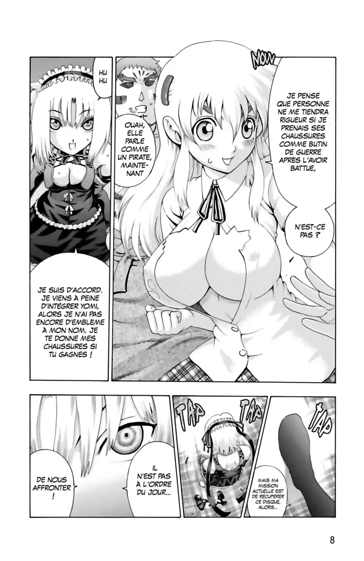 Kenichi – Saison 2 : Les disciples de l’ombre Volume 16 page 8