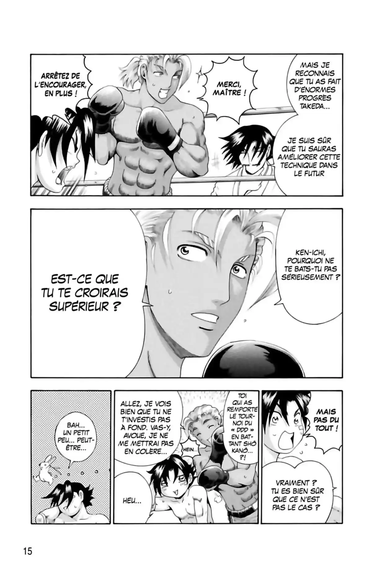 Kenichi – Saison 2 : Les disciples de l’ombre Volume 6 page 15