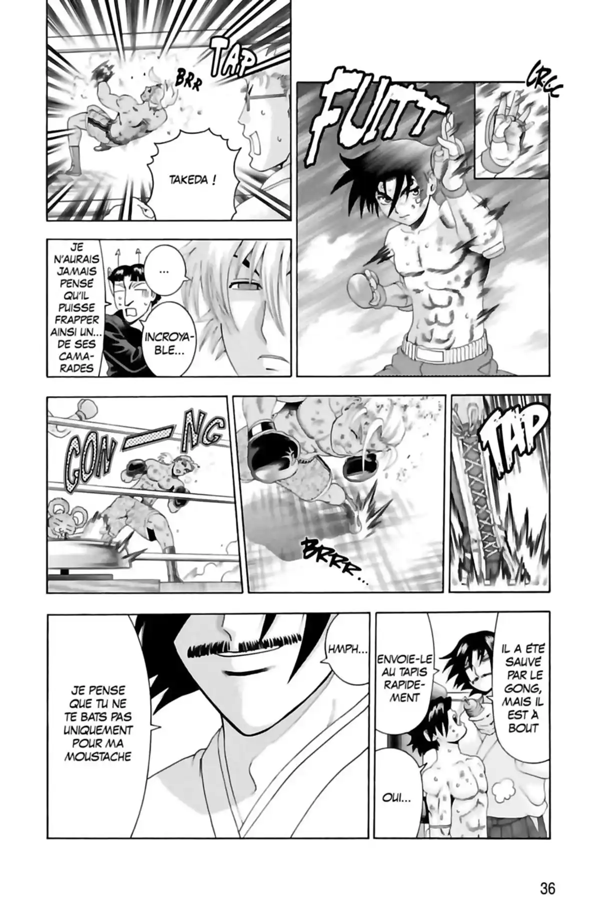 Kenichi – Saison 2 : Les disciples de l’ombre Volume 6 page 36