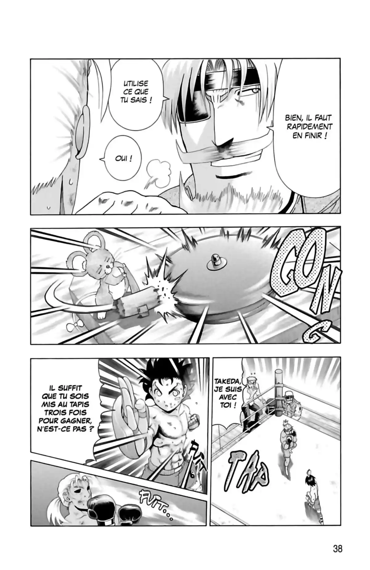Kenichi – Saison 2 : Les disciples de l’ombre Volume 6 page 38