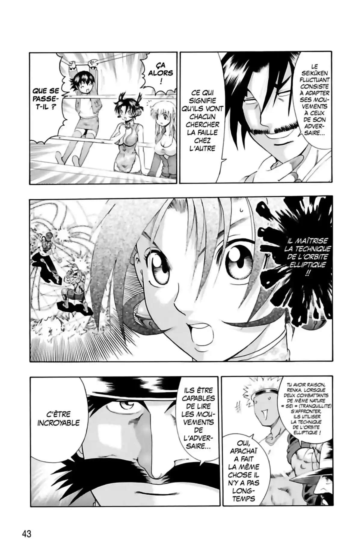 Kenichi – Saison 2 : Les disciples de l’ombre Volume 6 page 43