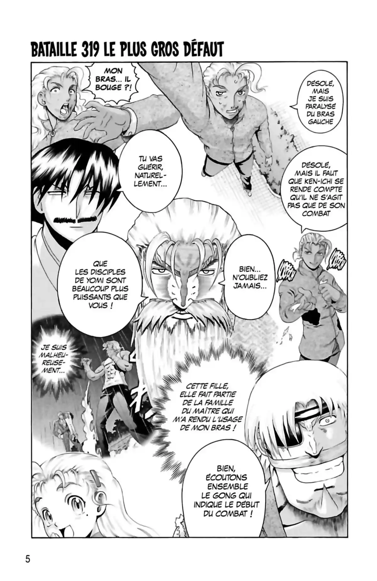 Kenichi – Saison 2 : Les disciples de l’ombre Volume 6 page 5