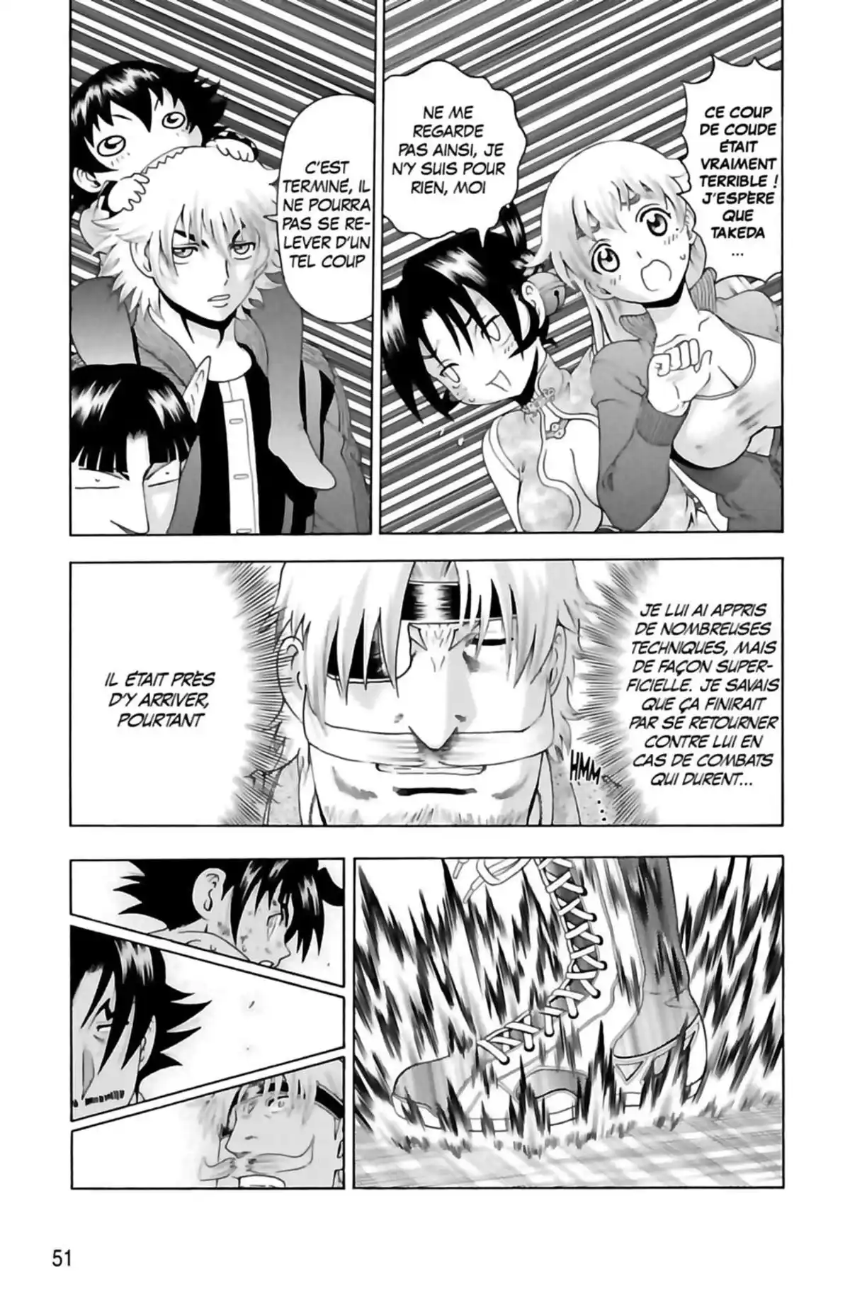 Kenichi – Saison 2 : Les disciples de l’ombre Volume 6 page 51