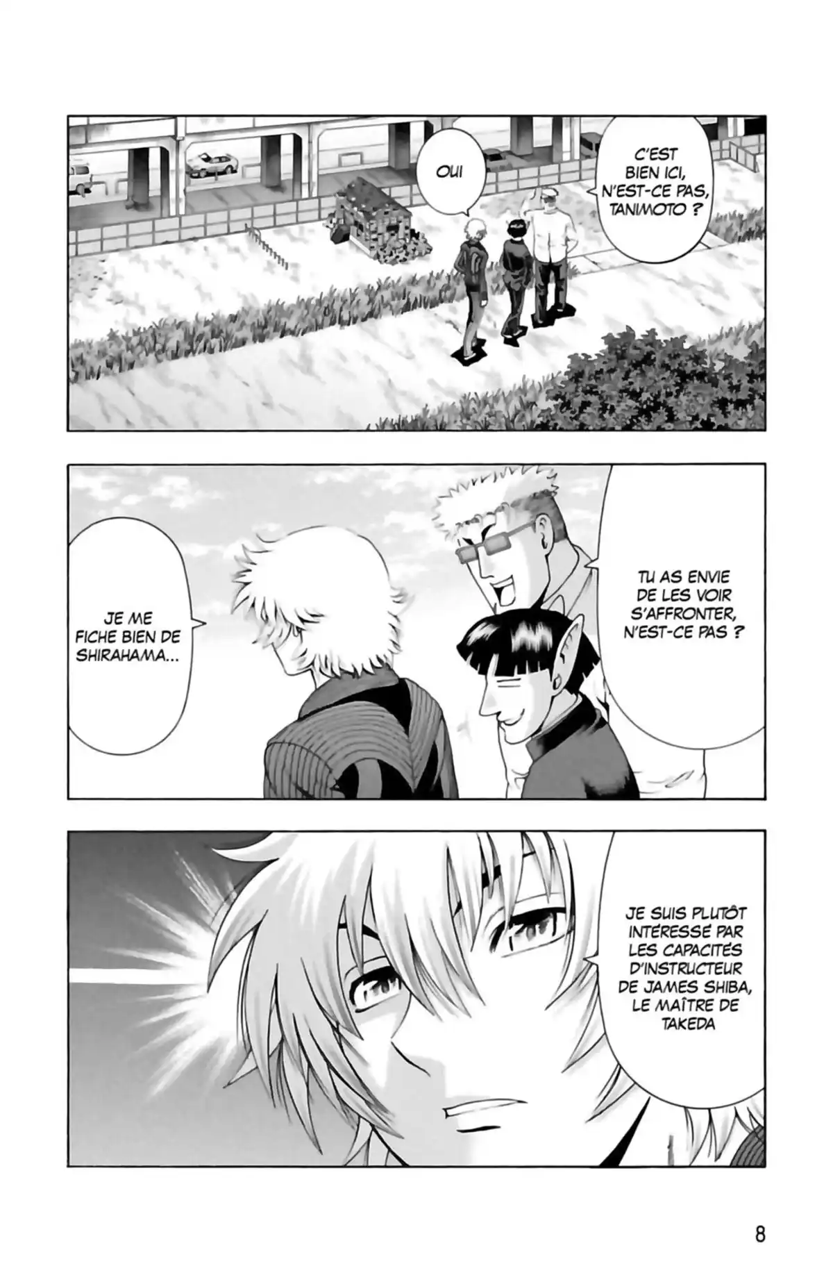 Kenichi – Saison 2 : Les disciples de l’ombre Volume 6 page 8