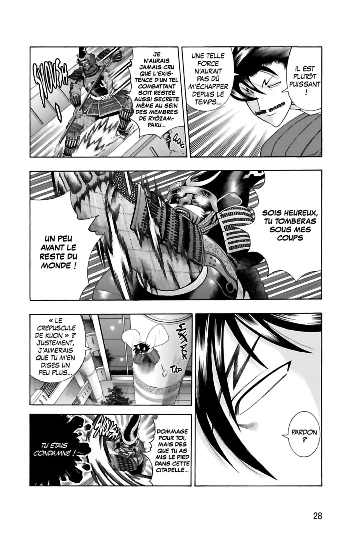 Kenichi – Saison 2 : Les disciples de l’ombre Volume 13 page 28