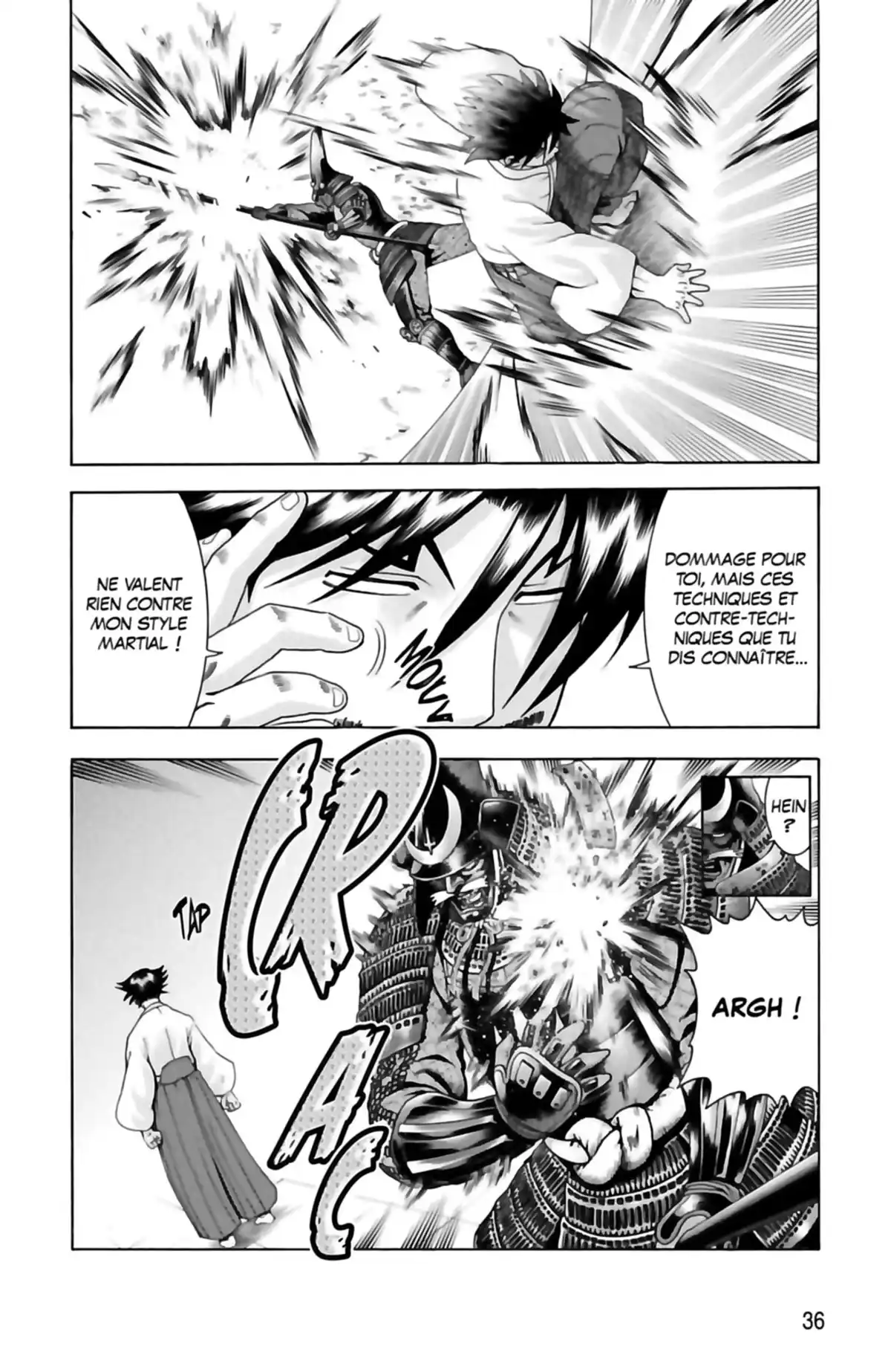 Kenichi – Saison 2 : Les disciples de l’ombre Volume 13 page 36