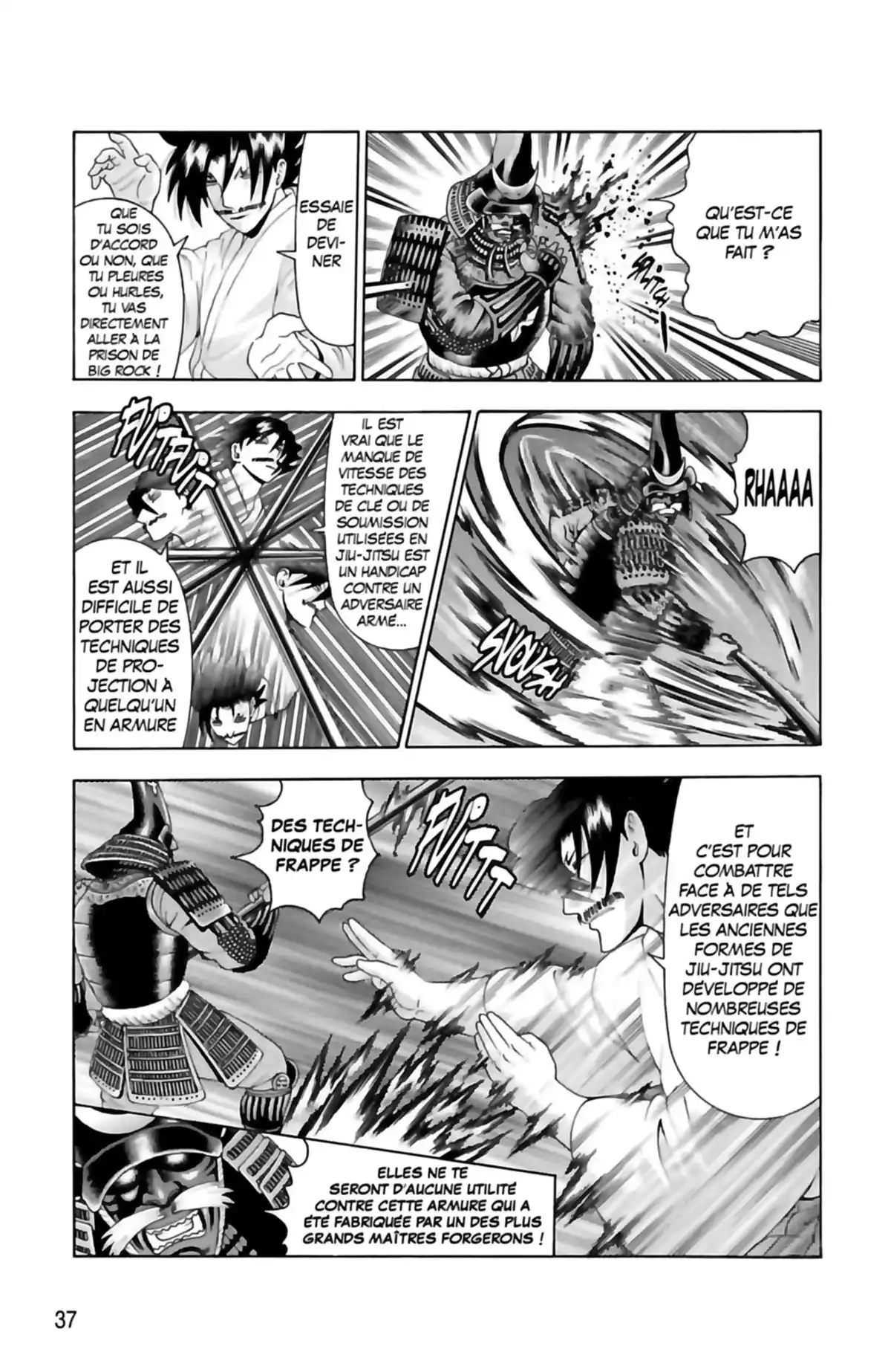 Kenichi – Saison 2 : Les disciples de l’ombre Volume 13 page 37