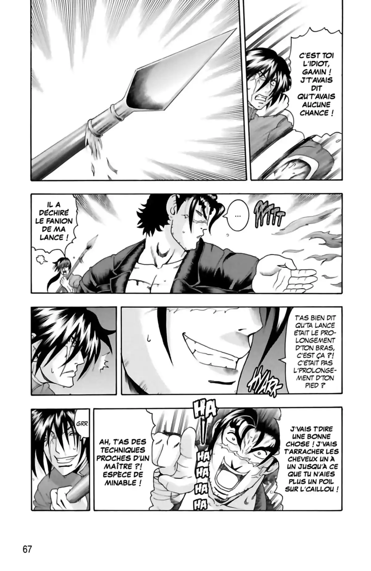 Kenichi – Saison 2 : Les disciples de l’ombre Volume 13 page 67