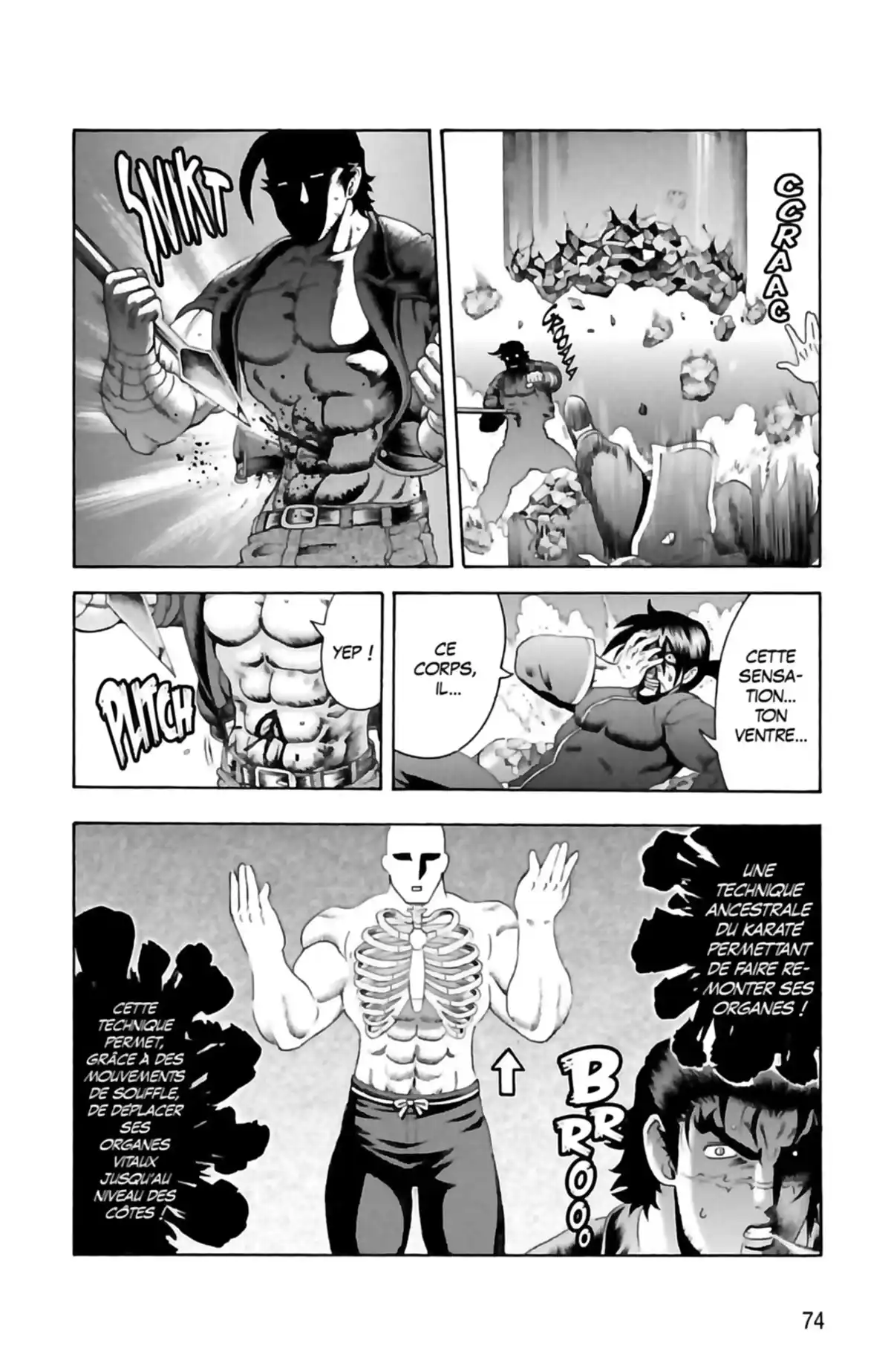 Kenichi – Saison 2 : Les disciples de l’ombre Volume 13 page 74