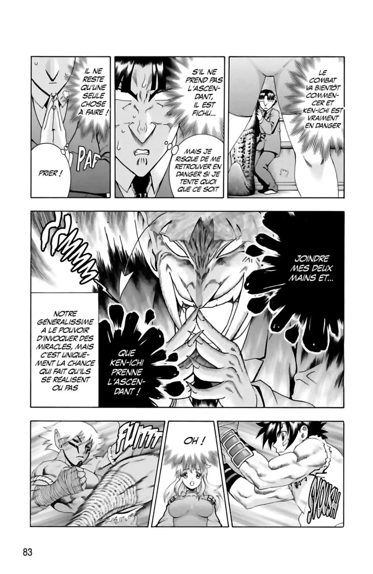 Kenichi – Saison 2 : Les disciples de l’ombre Volume 13 page 83