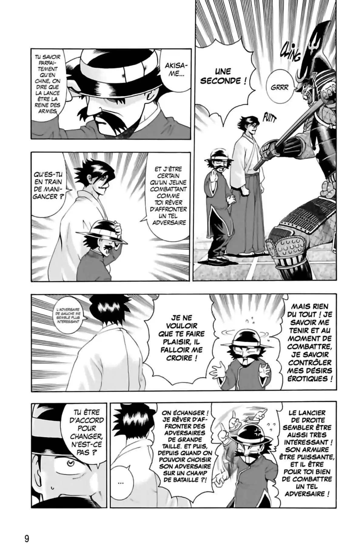 Kenichi – Saison 2 : Les disciples de l’ombre Volume 13 page 9