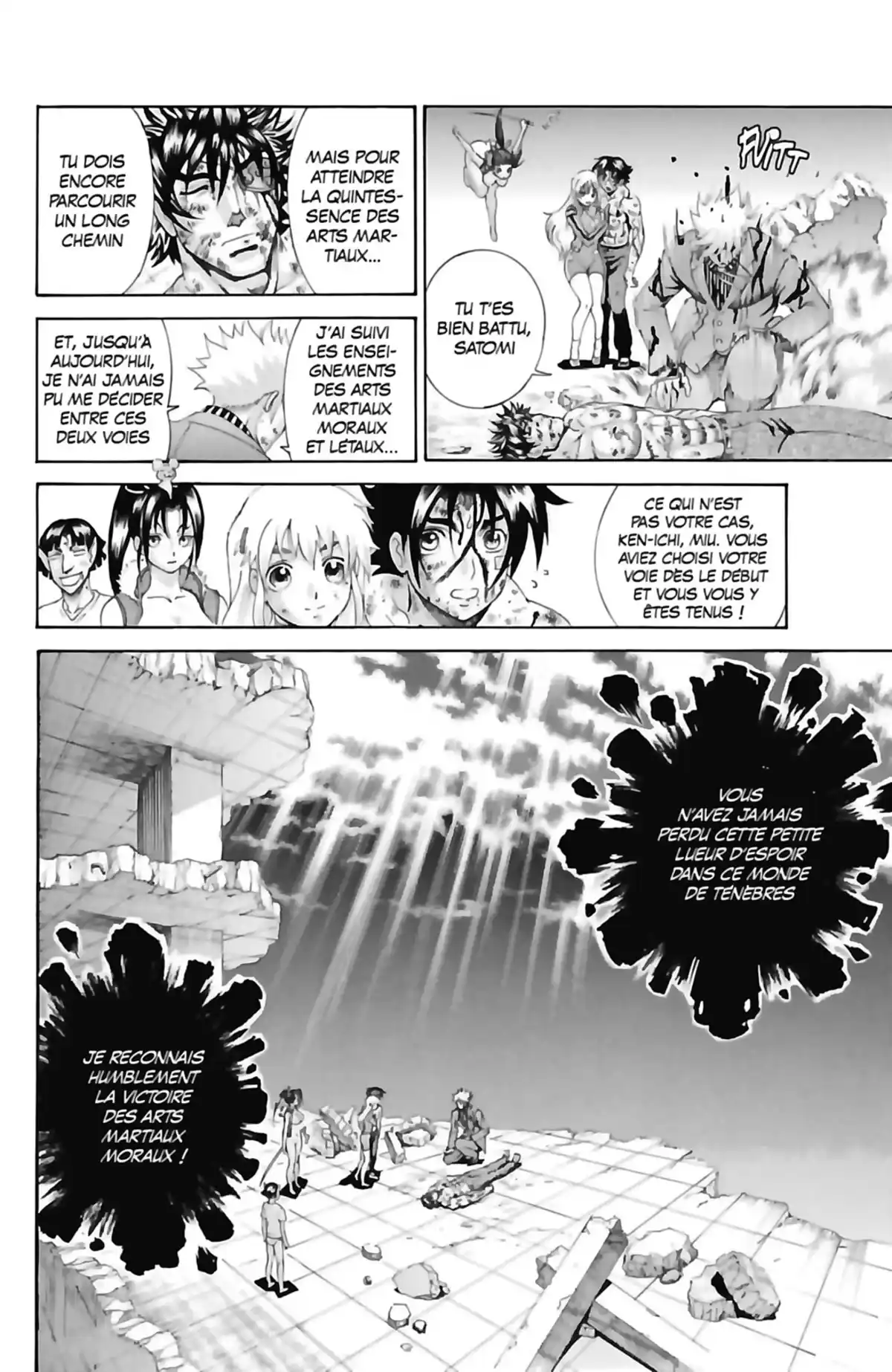 Kenichi – Saison 2 : Les disciples de l’ombre Volume 24 page 136