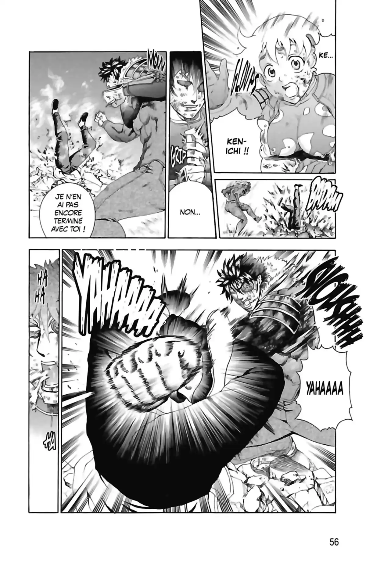 Kenichi – Saison 2 : Les disciples de l’ombre Volume 24 page 58