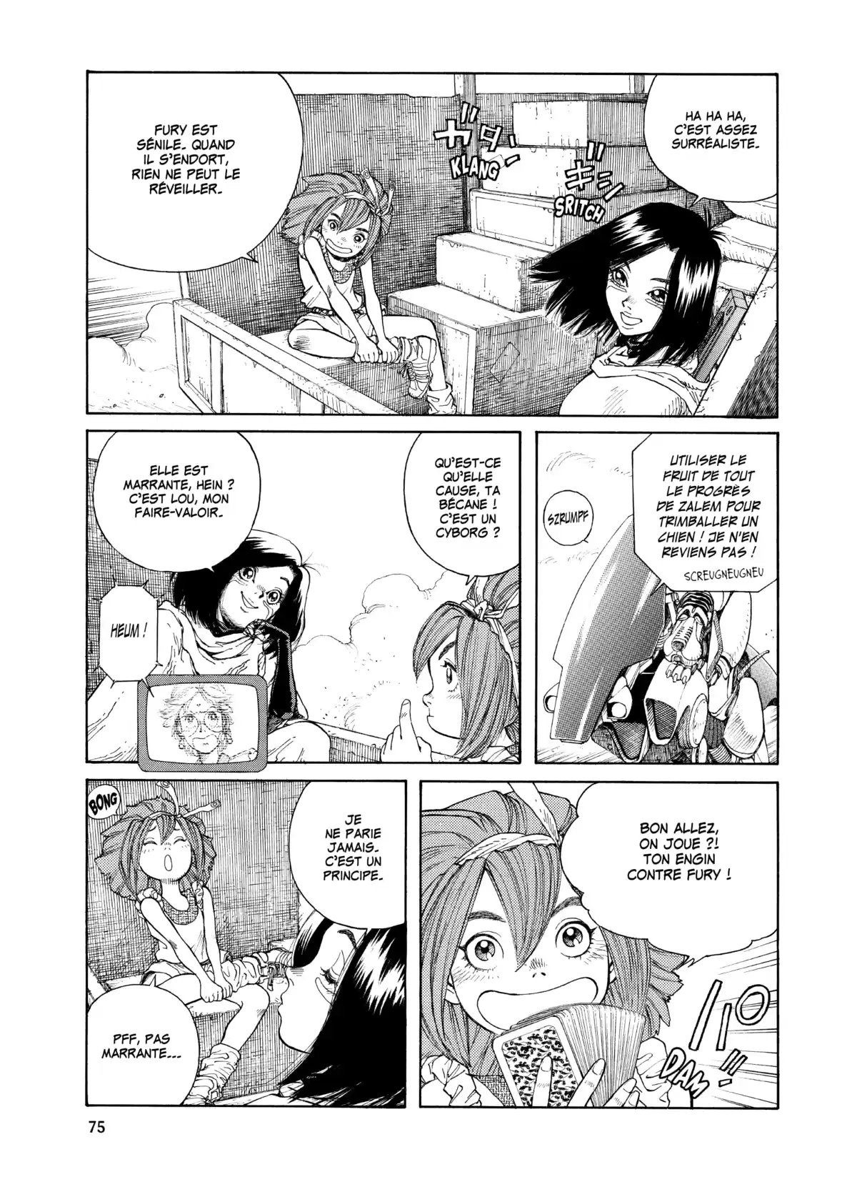 Gunnm Volume 7 page 70