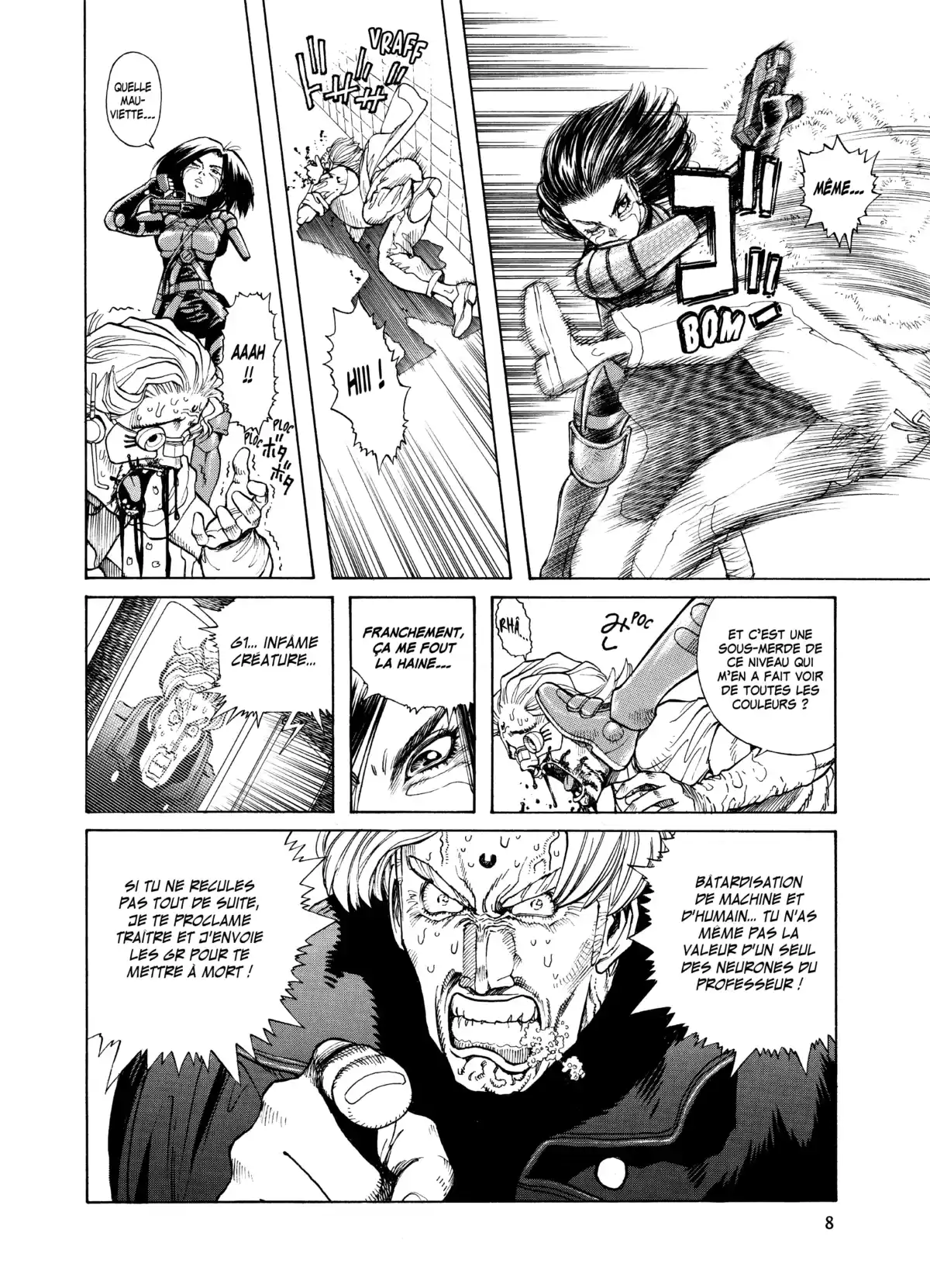 Gunnm Volume 9 page 9