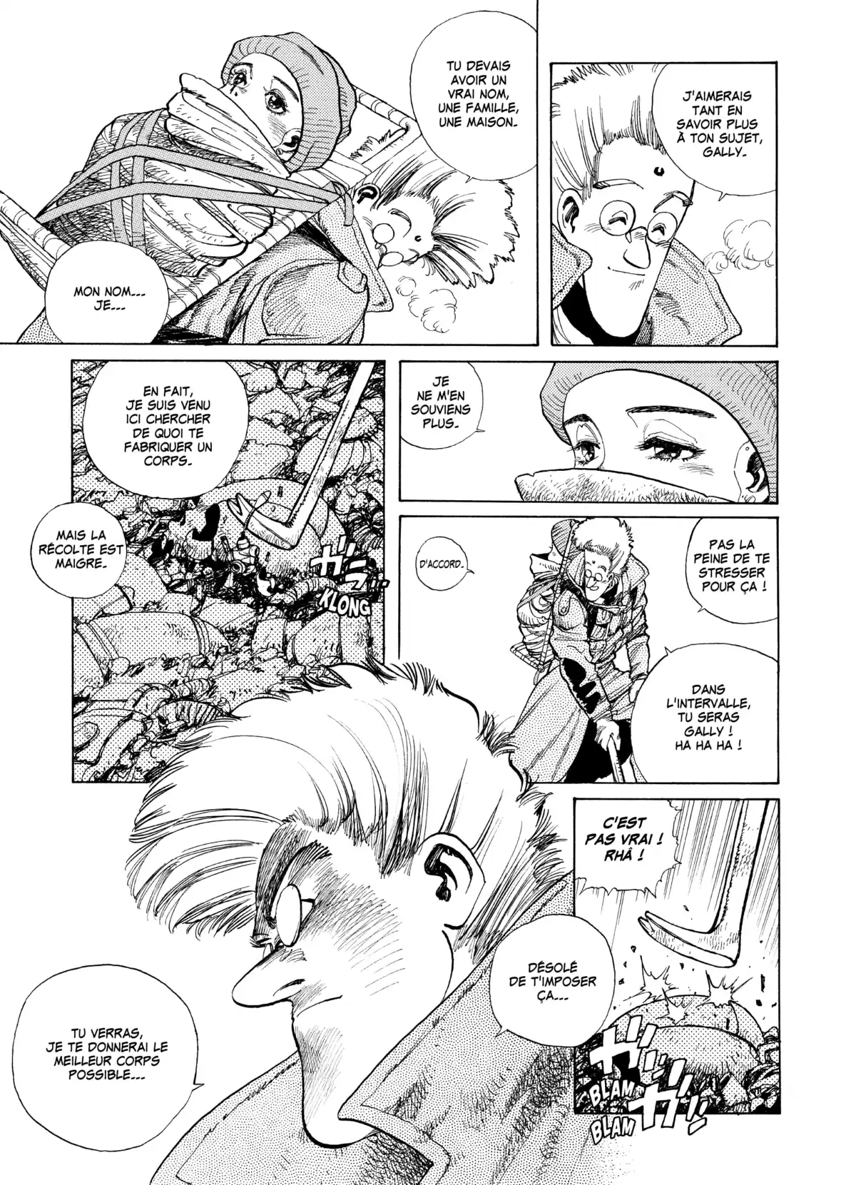 Gunnm Volume 1 page 10