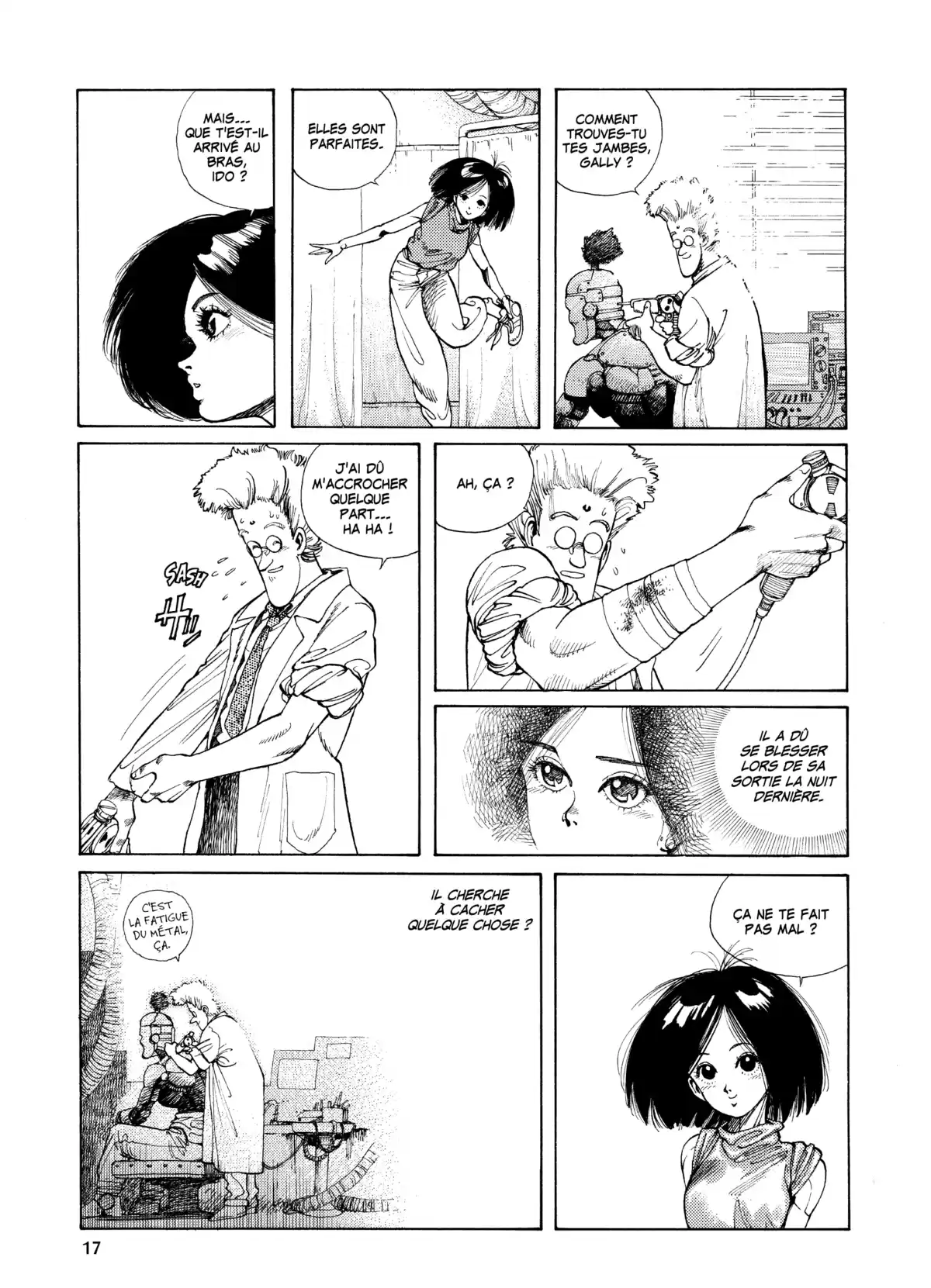 Gunnm Volume 1 page 16