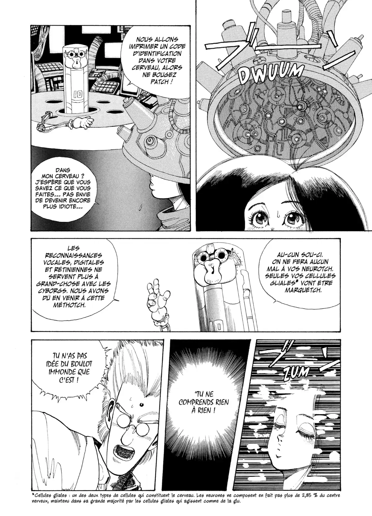 Gunnm Volume 1 page 35