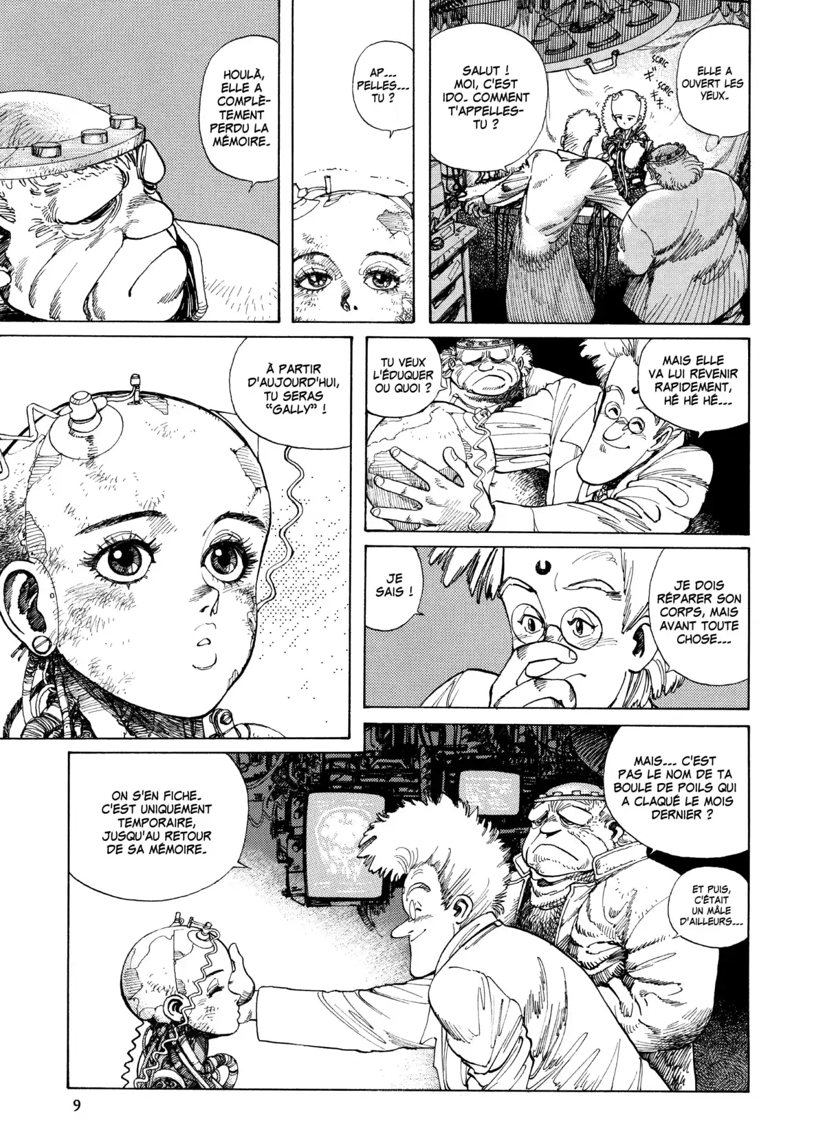 Gunnm Volume 1 page 8