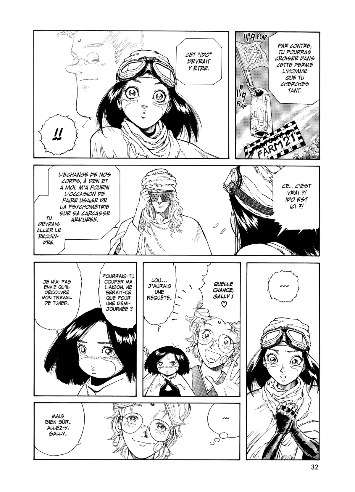 Gunnm Volume 8 page 32