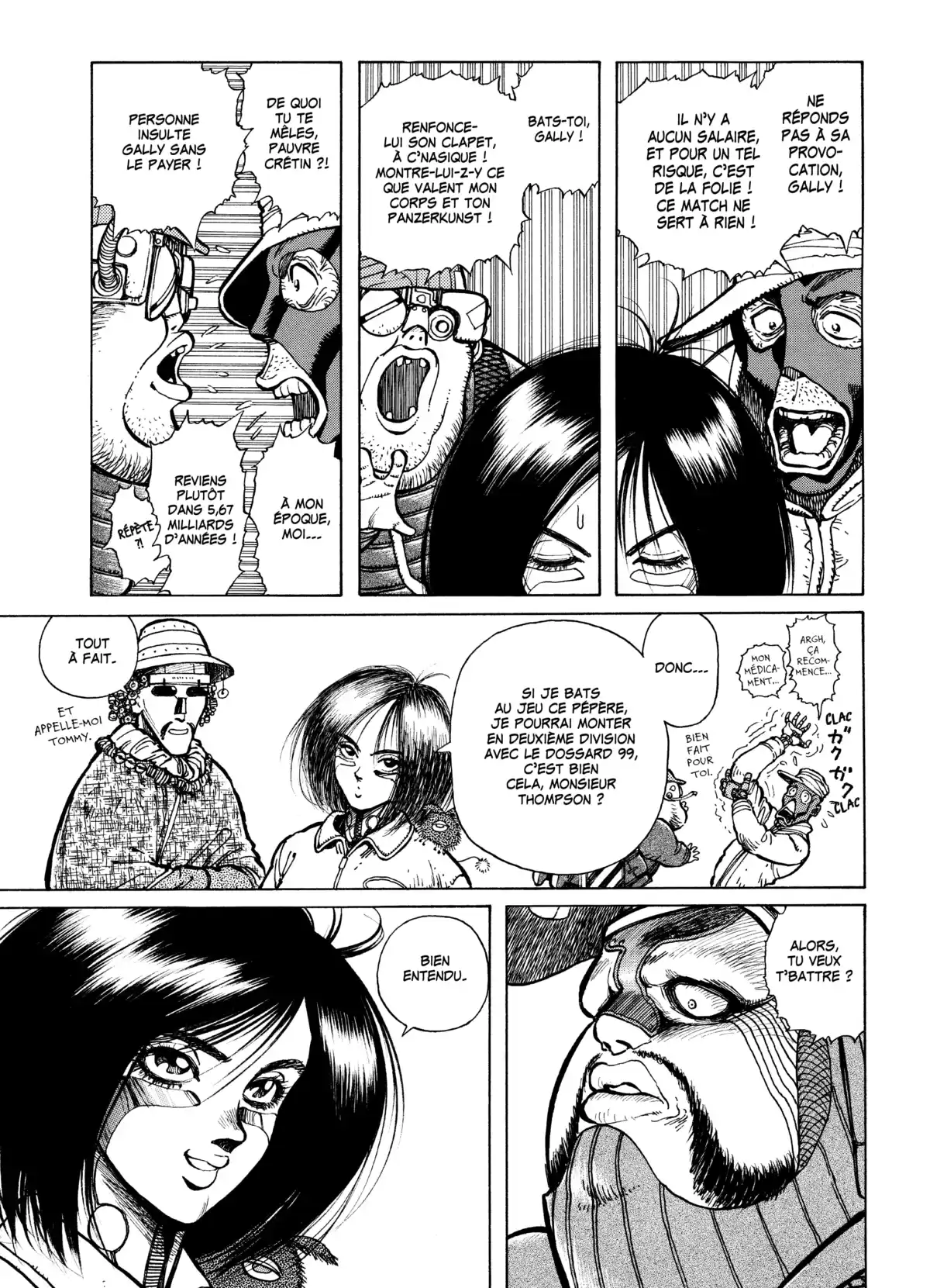 Gunnm Volume 3 page 105