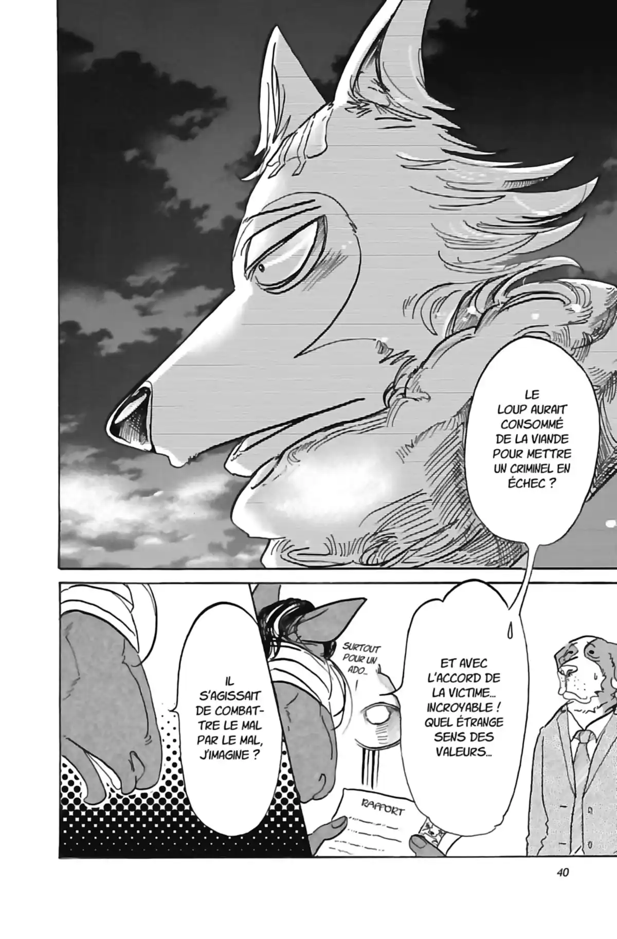 BEASTARS Volume 12 page 40